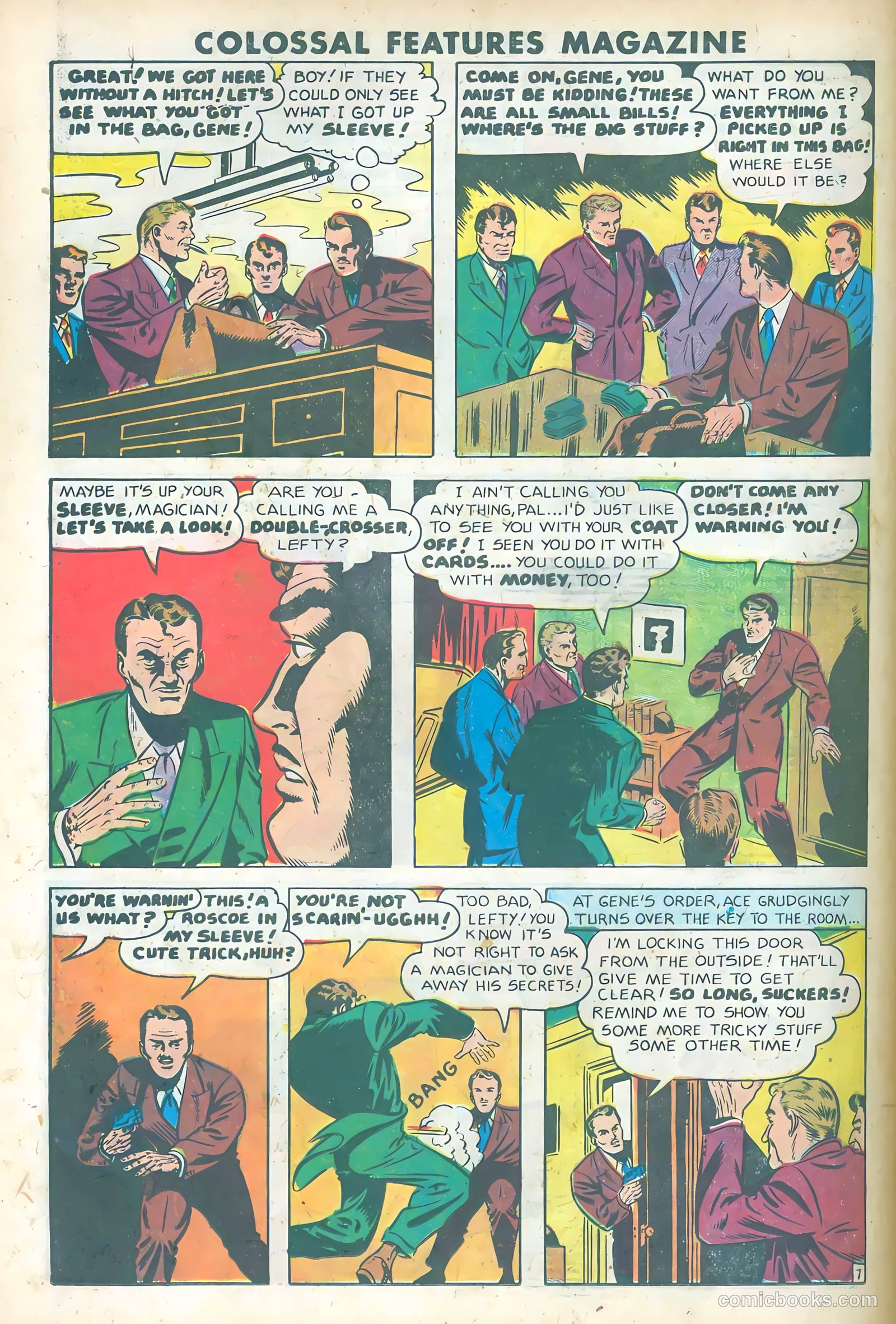Colossal Features Magazine #3 (1950) — page 18 of 36