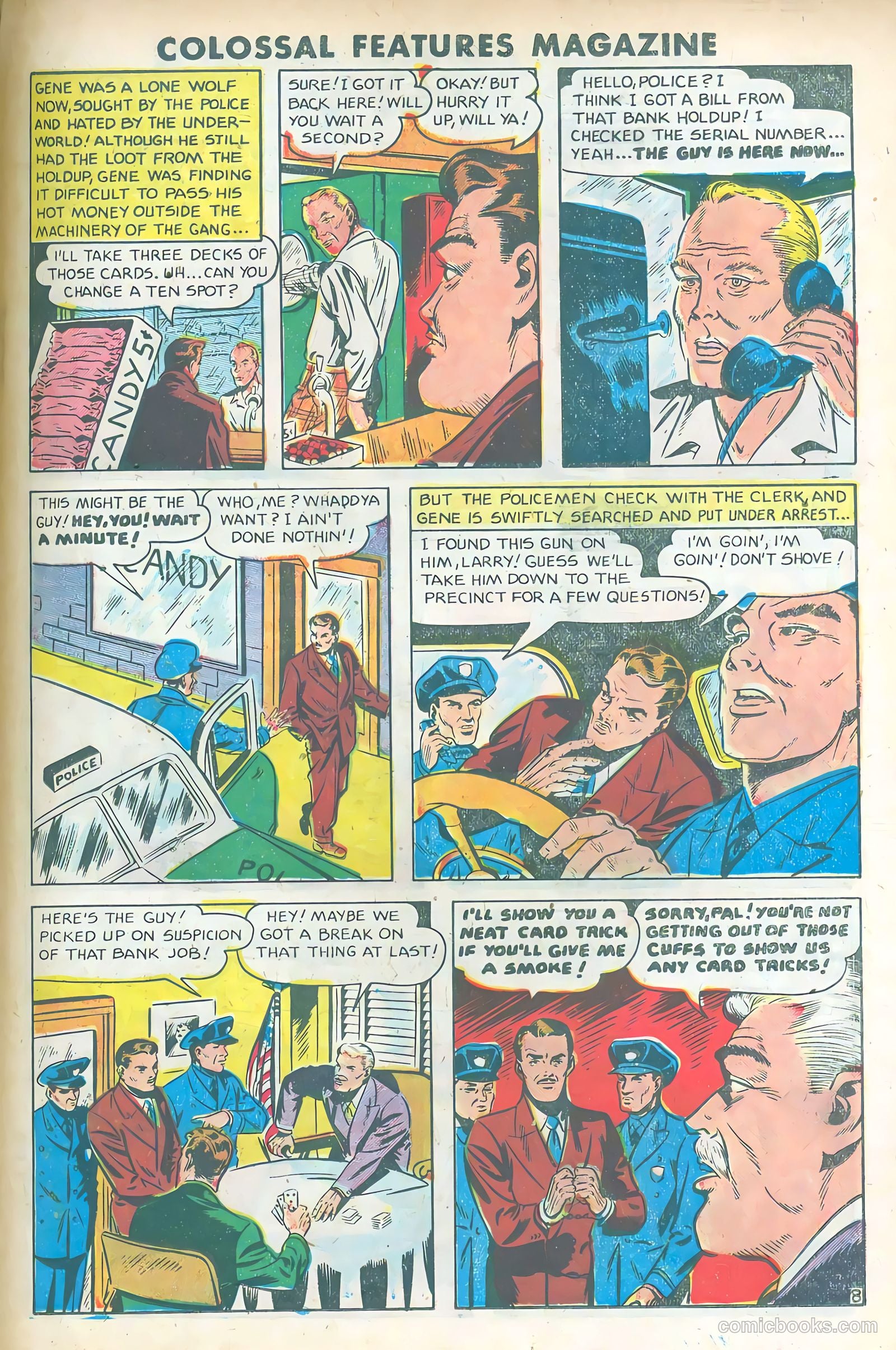 Colossal Features Magazine #3 (1950) — page 19 of 36
