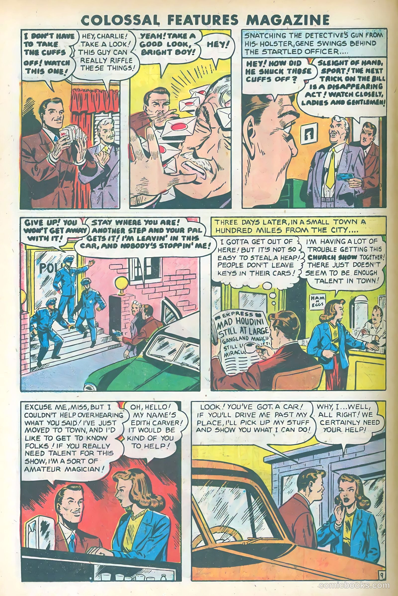 Colossal Features Magazine #3 (1950) — page 20 of 36
