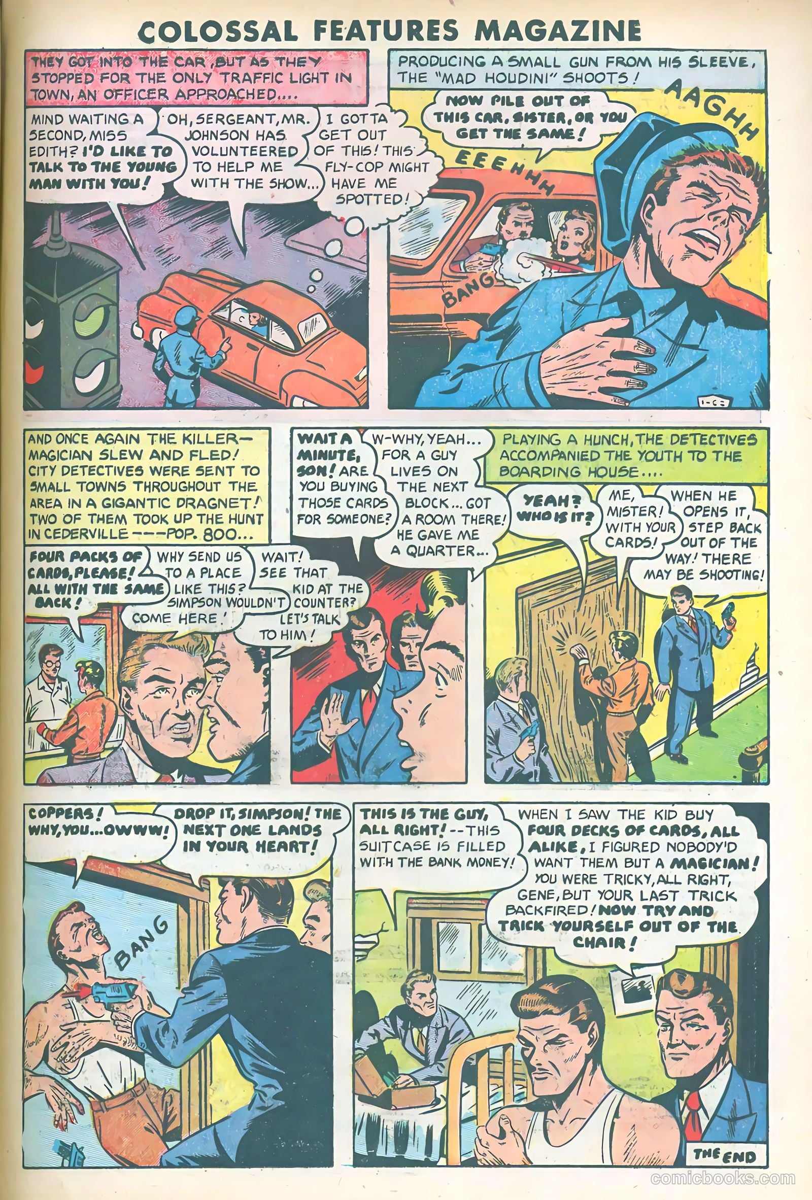 Colossal Features Magazine #3 (1950) — page 21 of 36