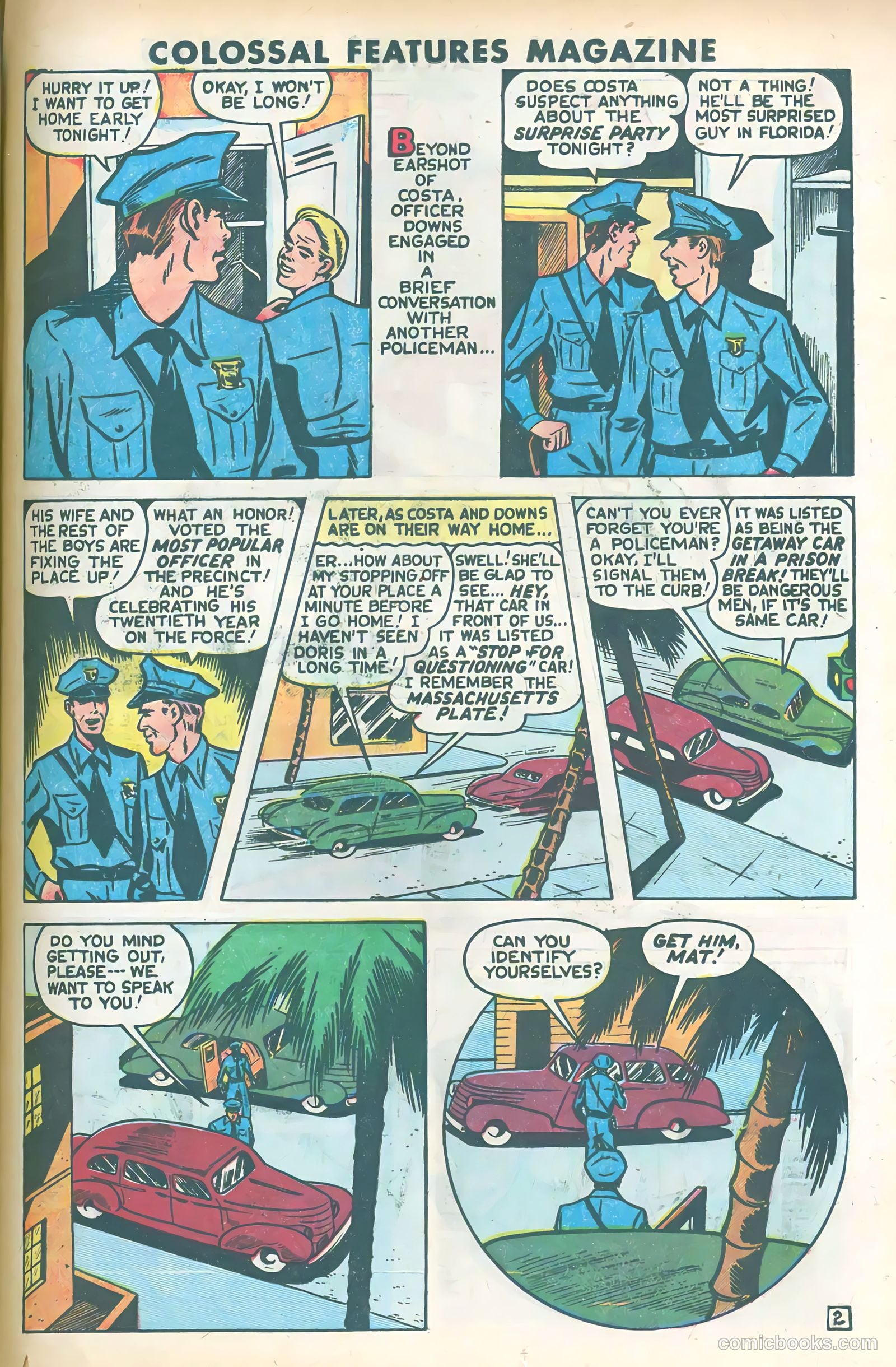 Colossal Features Magazine #3 (1950) — page 25 of 36