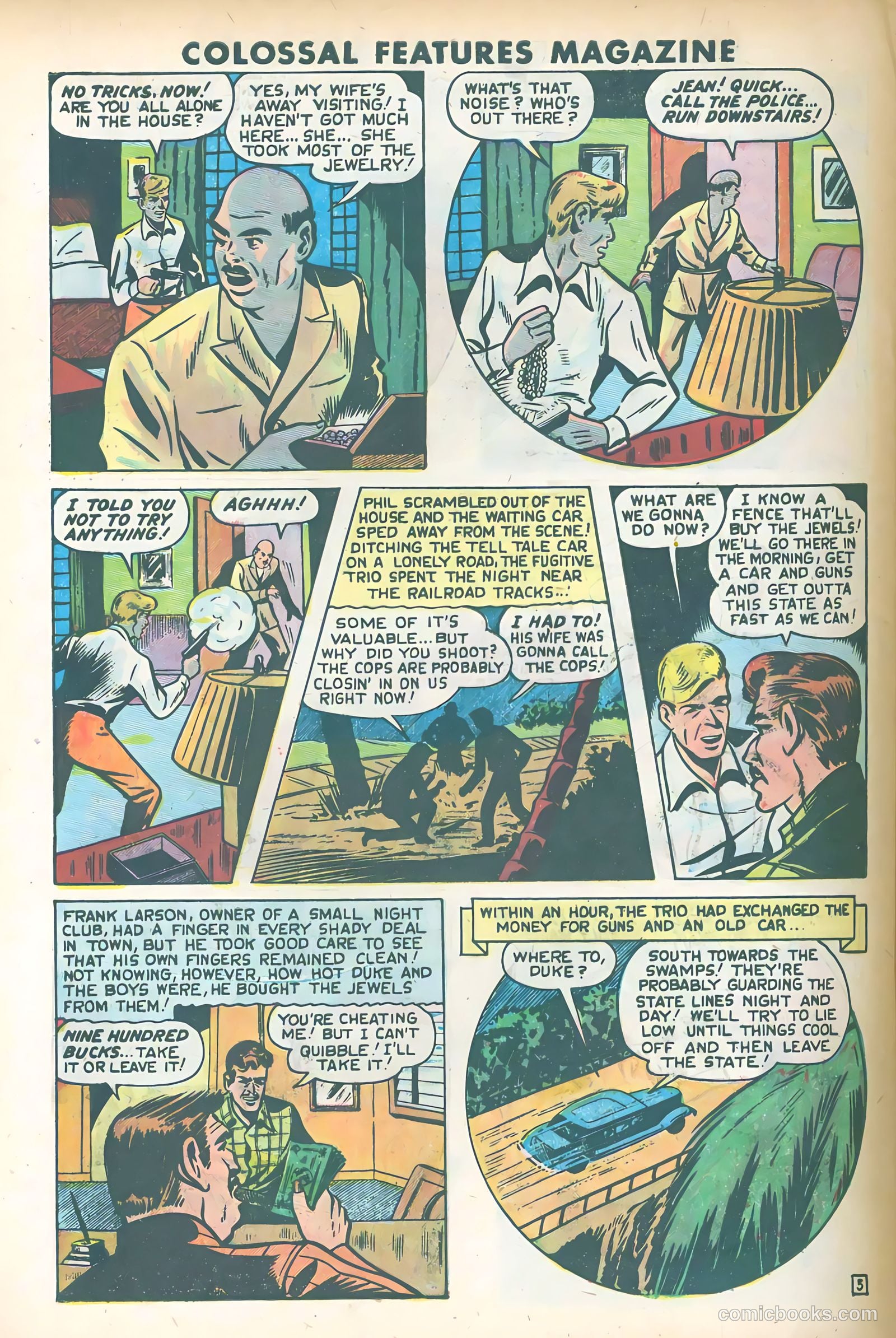 Colossal Features Magazine #3 (1950) — page 28 of 36