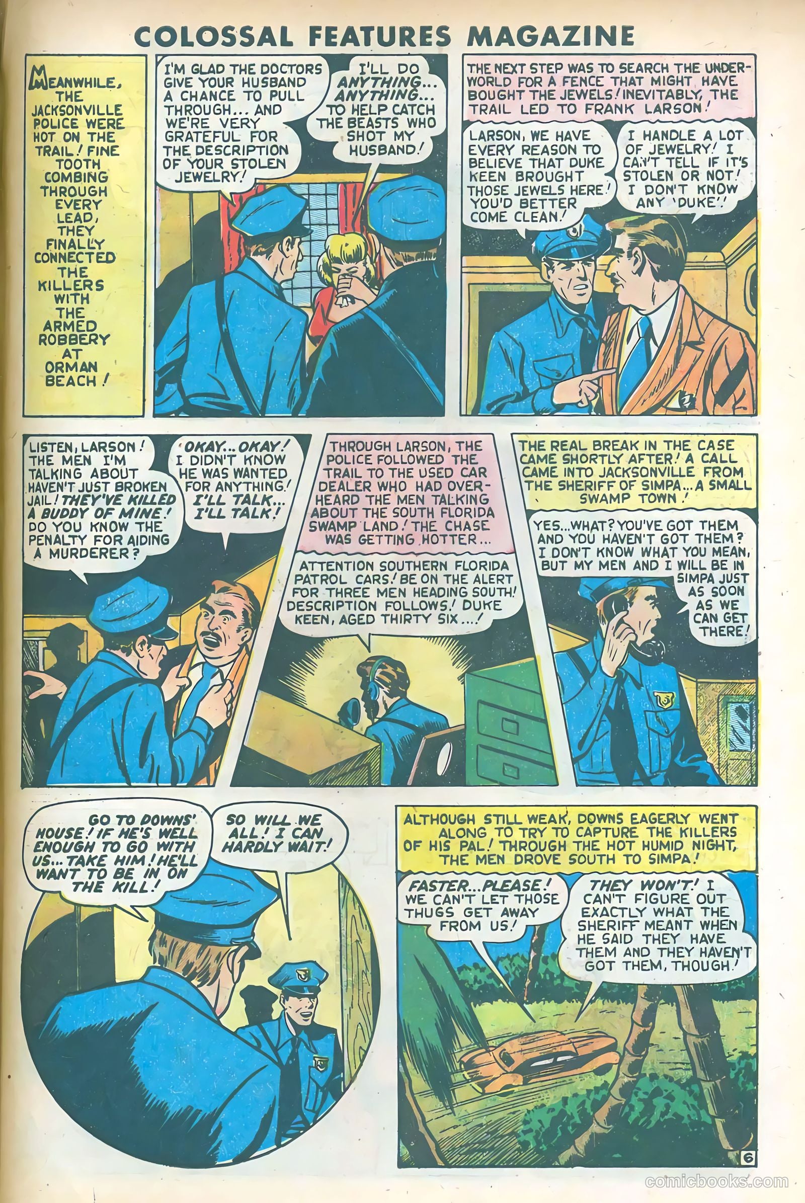 Colossal Features Magazine #3 (1950) — page 29 of 36