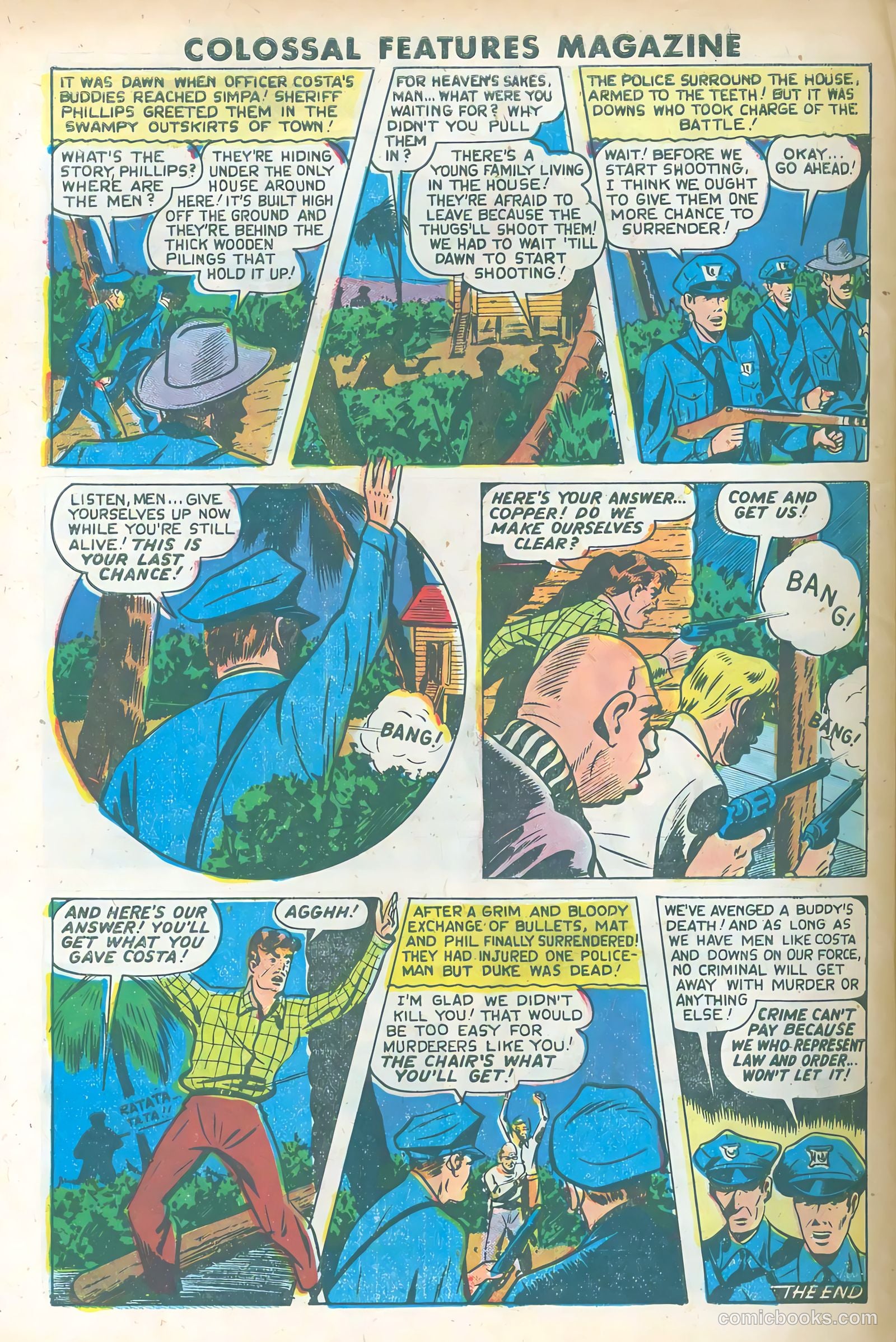 Colossal Features Magazine #3 (1950) — page 30 of 36
