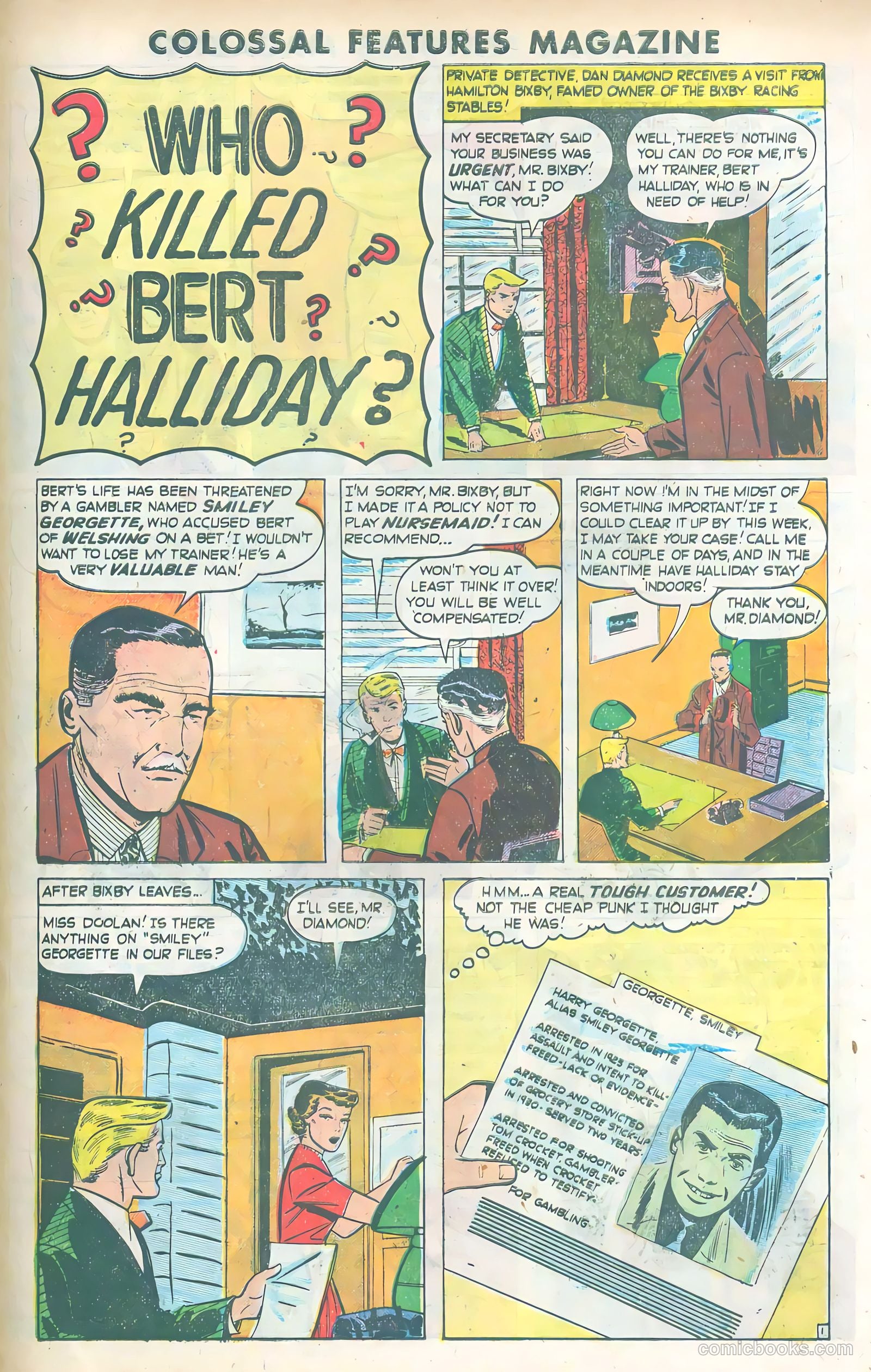 Colossal Features Magazine #3 (1950) — page 31 of 36