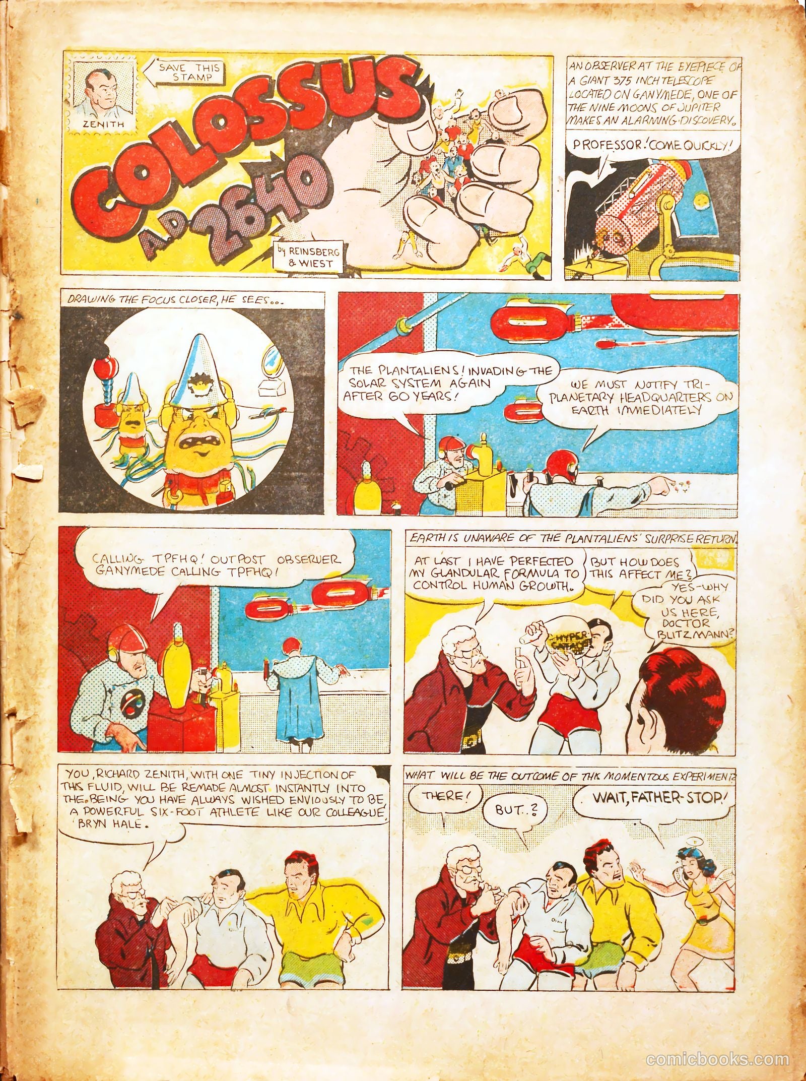 Colossus Comics #1 (1940) — page 3 of 69