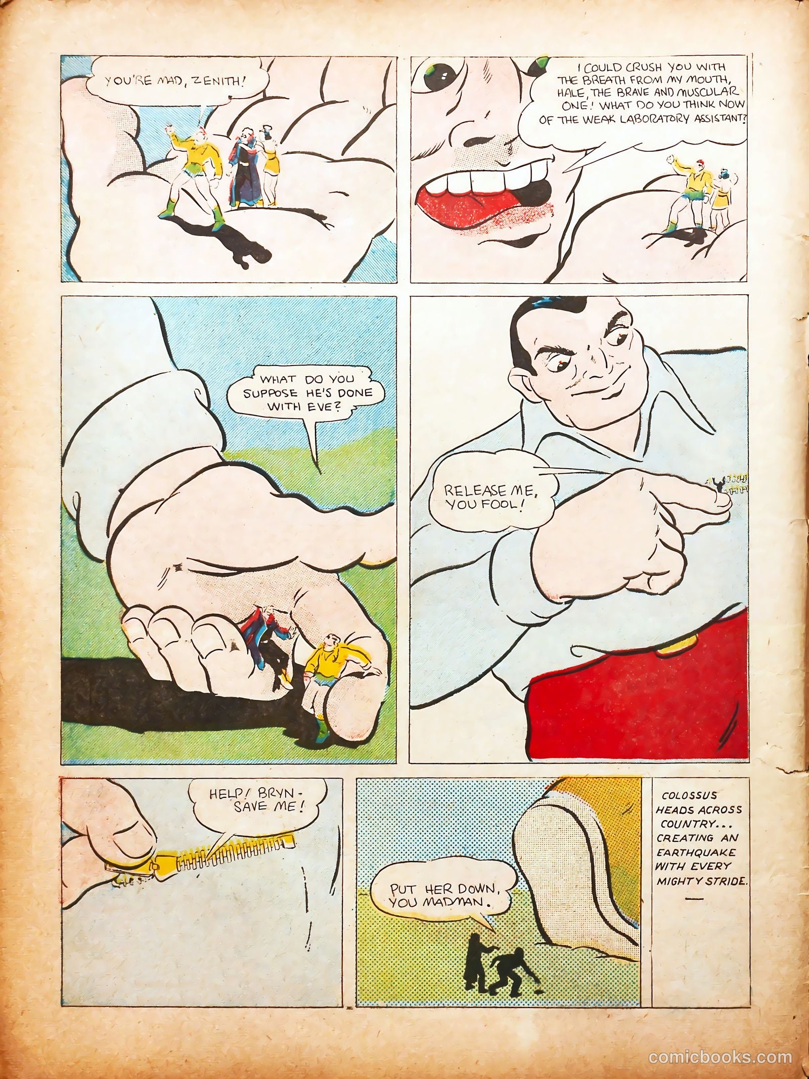 Colossus Comics #1 (1940) — page 6 of 69