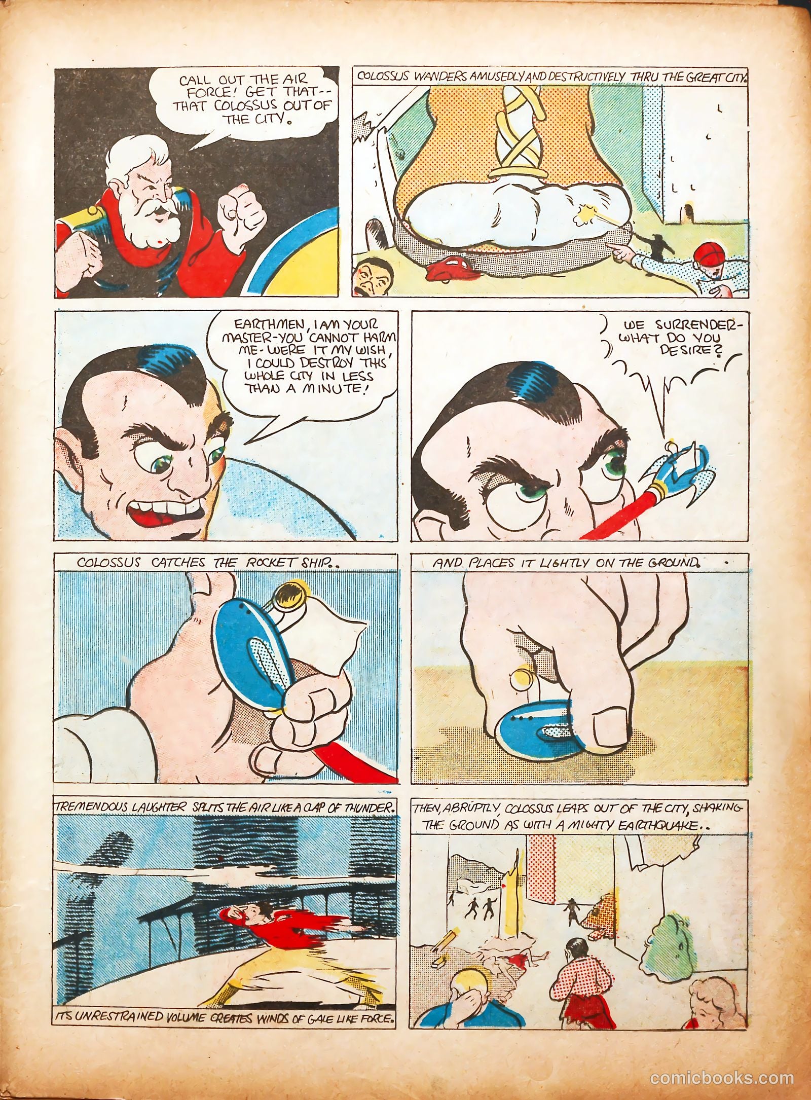 Colossus Comics #1 (1940) — page 9 of 69