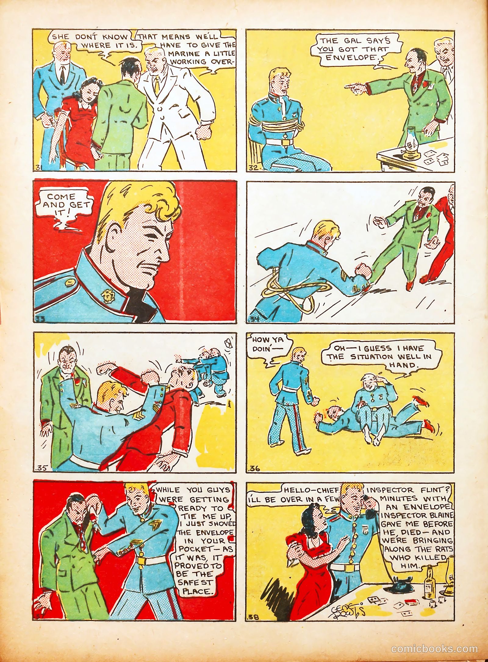 Colossus Comics #1 (1940) — page 40 of 69