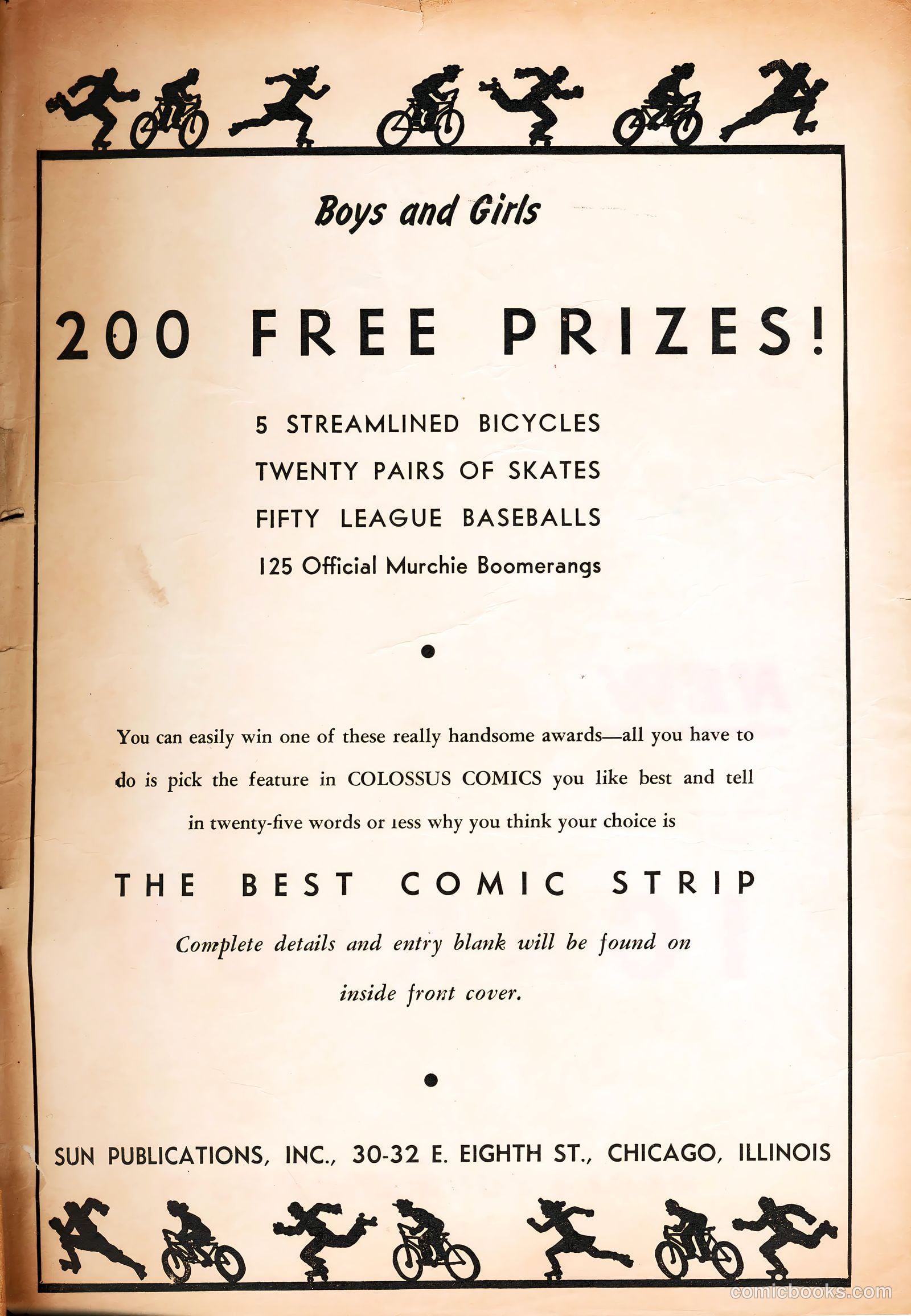 Colossus Comics #1 (1940) — page 67 of 69