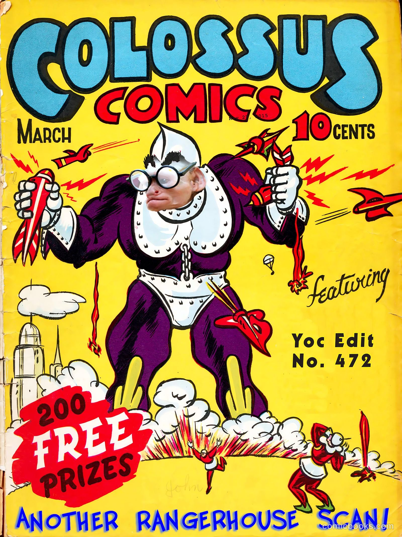 Colossus Comics #1 (1940) — page 69 of 69