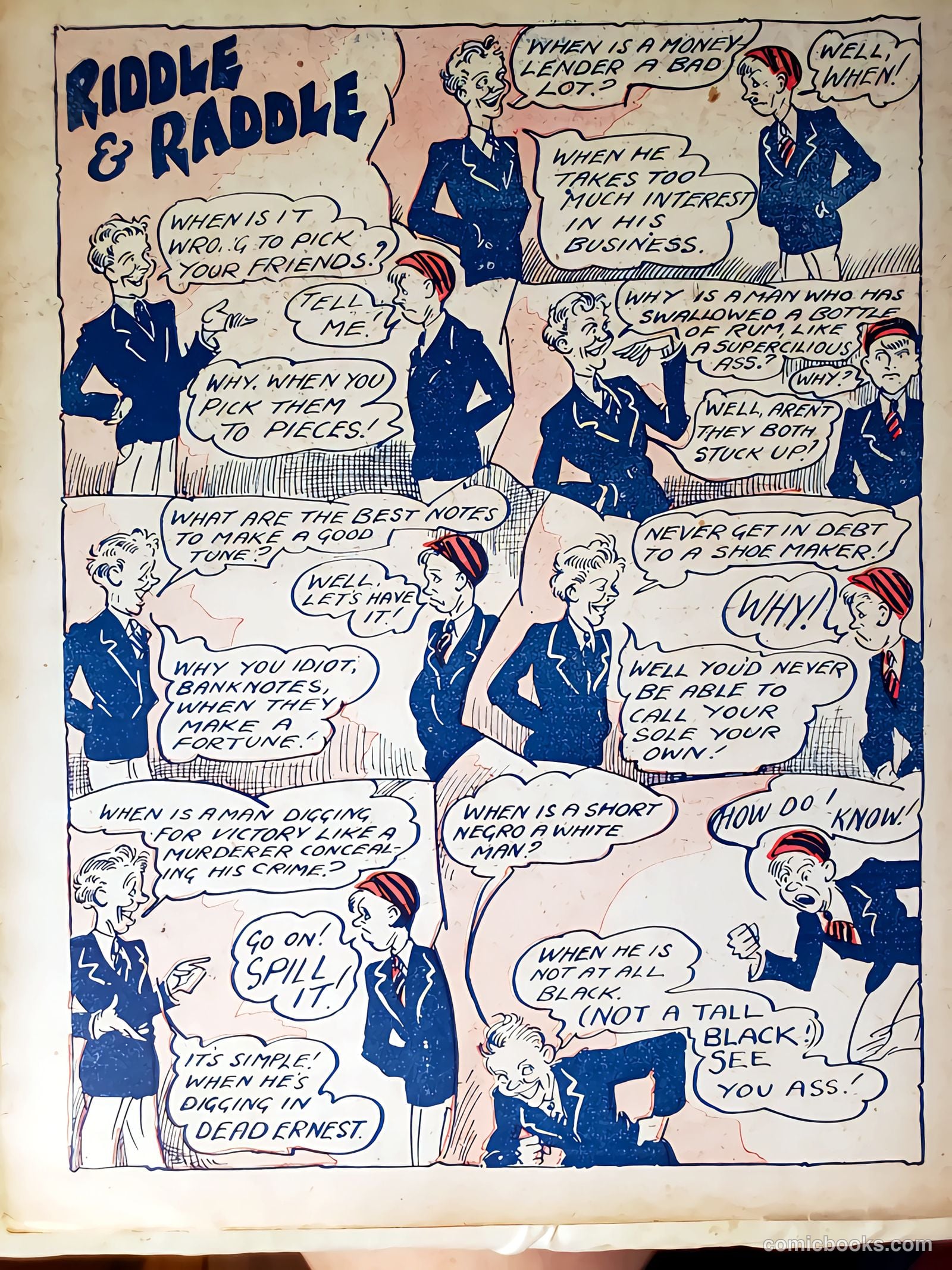 Coloured Slick Fun #24 (1945) — page 16 of 16