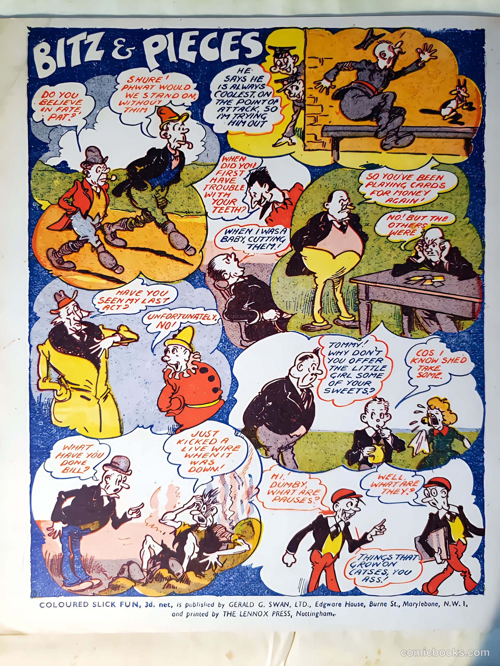Coloured Slick Fun #43 (1948) — page 16 of 16