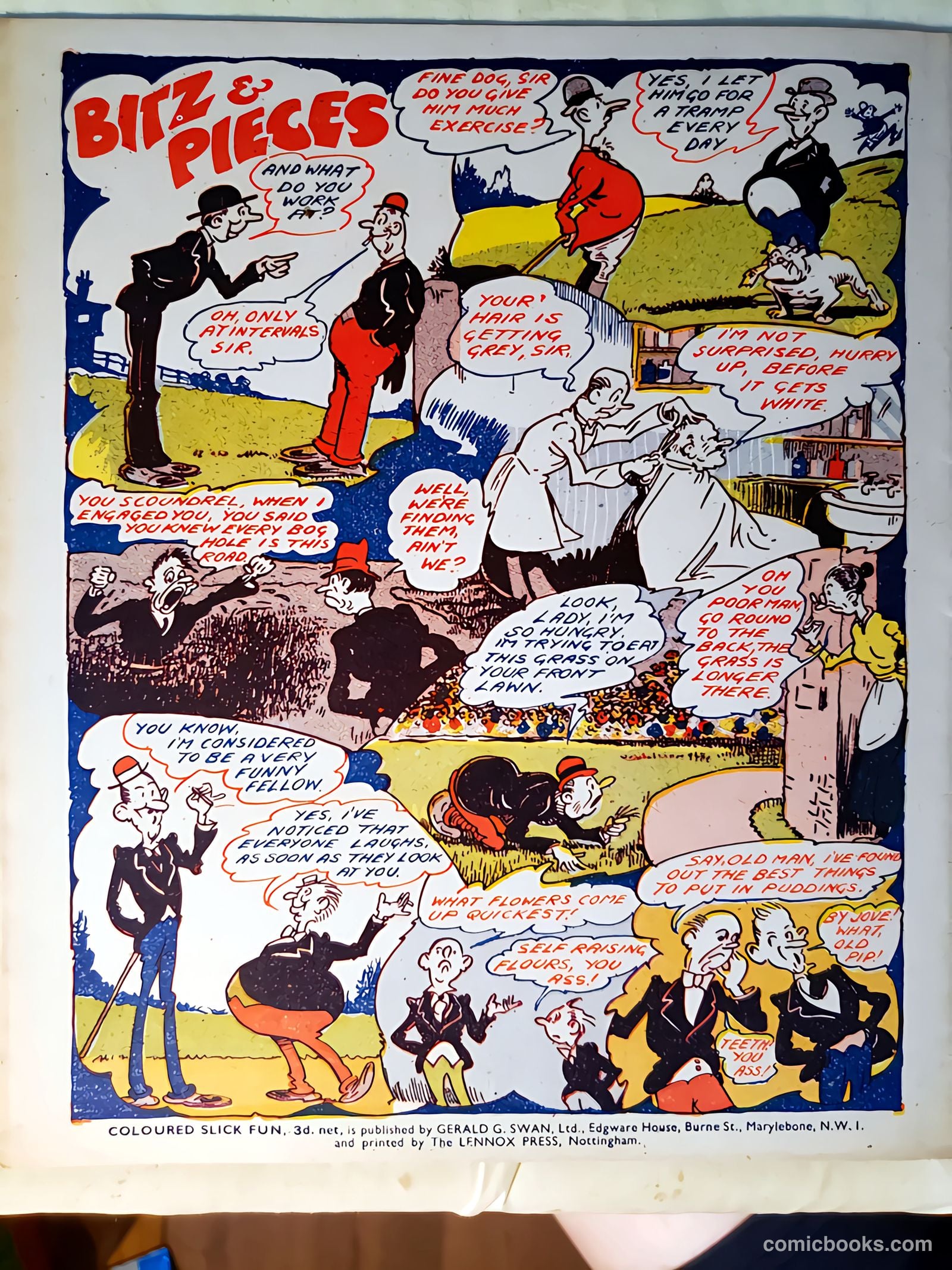 Coloured Slick Fun #44 (1948) — page 16 of 16