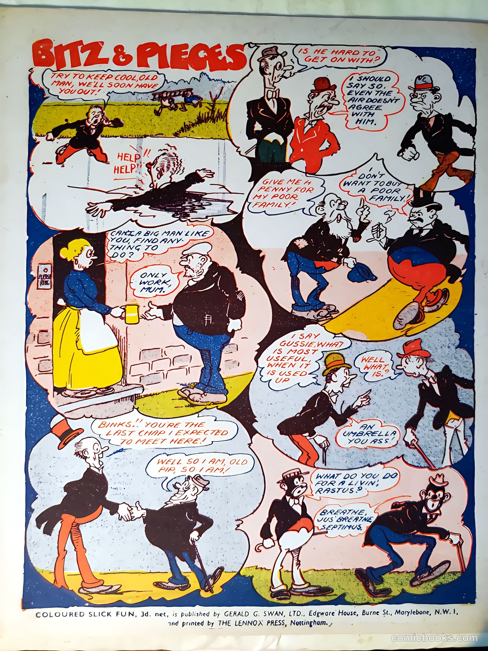 Coloured Slick Fun #45 (1949) — page 16 of 16