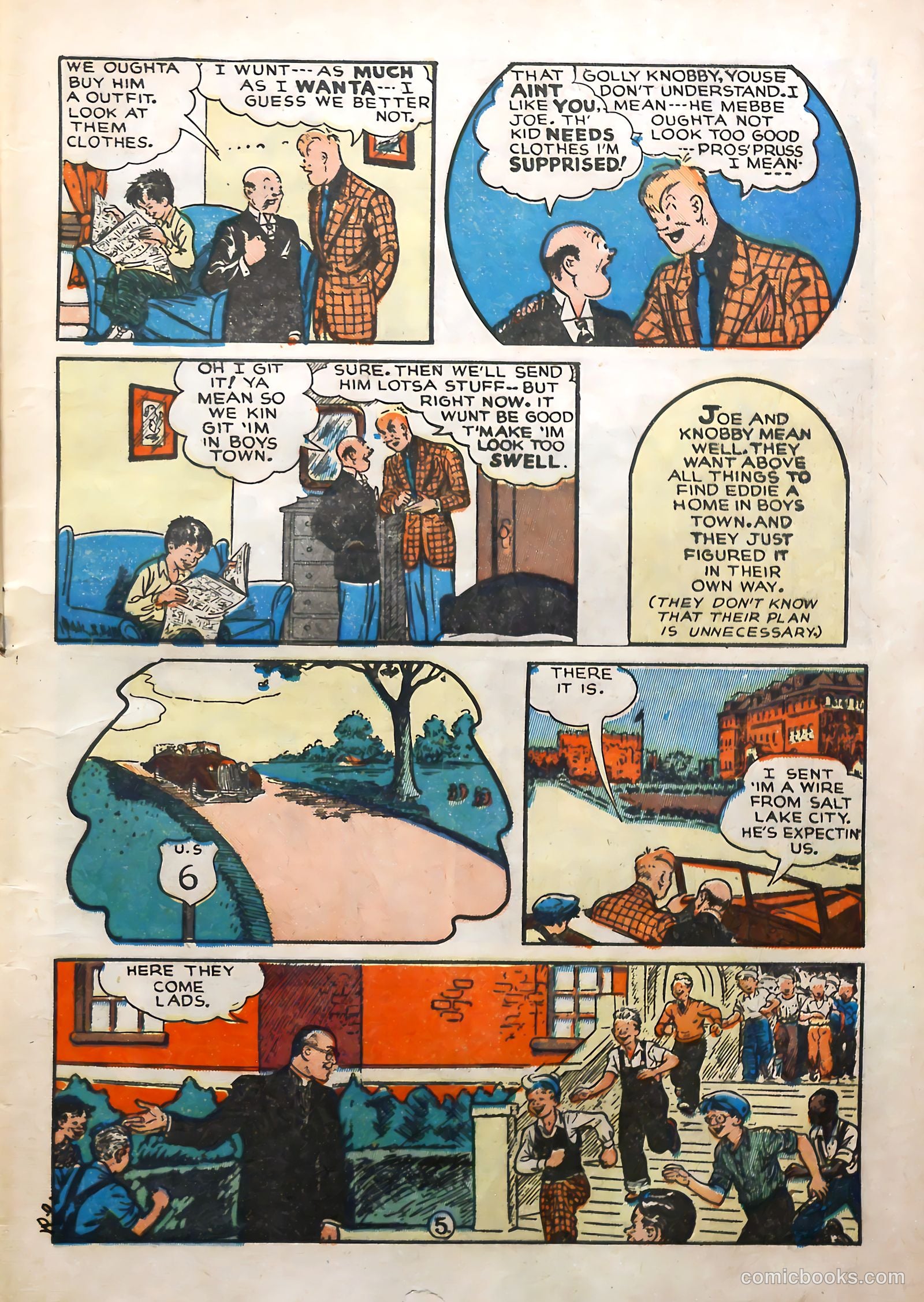 Columbia Comics #1 (1943) — page 7 of 60