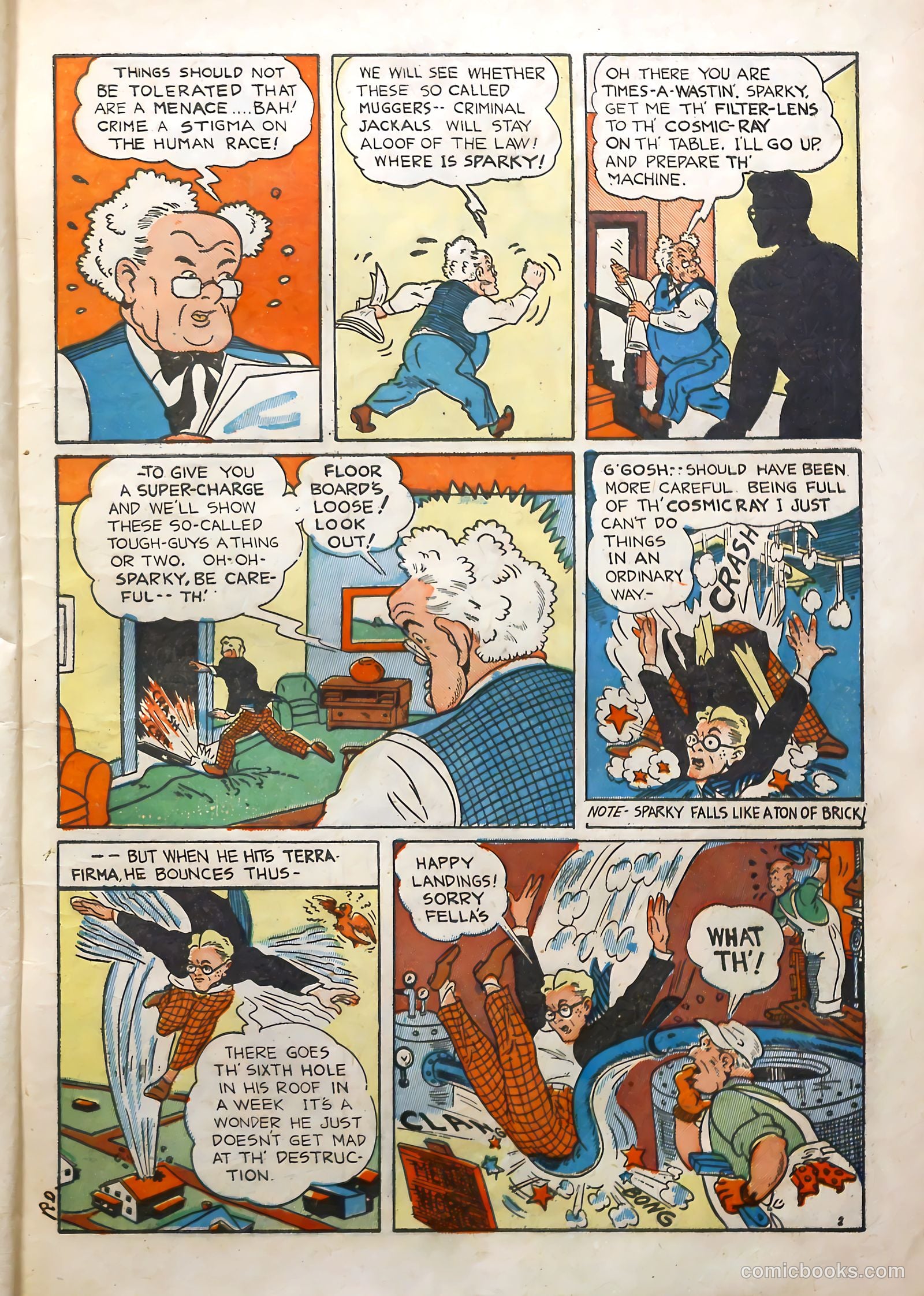 Columbia Comics #1 (1943) — page 13 of 60