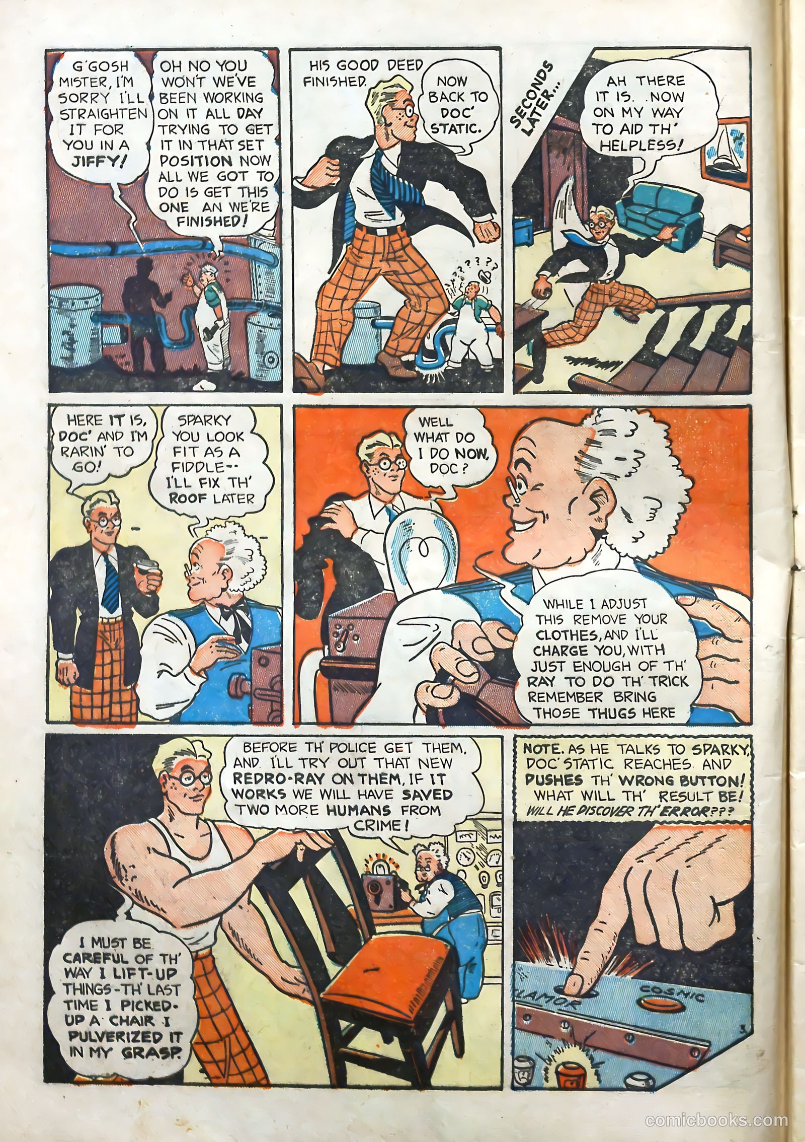 Columbia Comics #1 (1943) — page 14 of 60