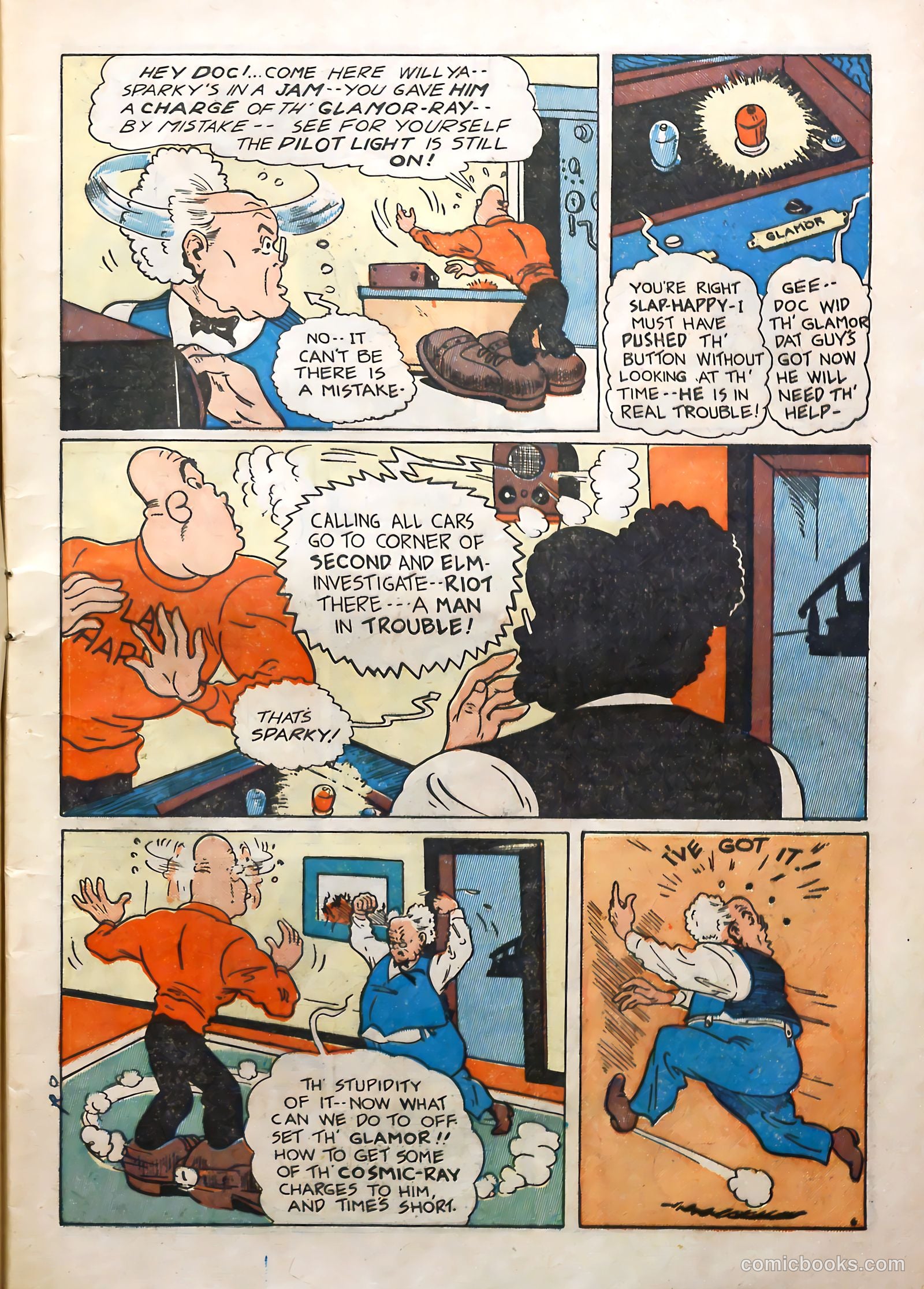 Columbia Comics #1 (1943) — page 17 of 60