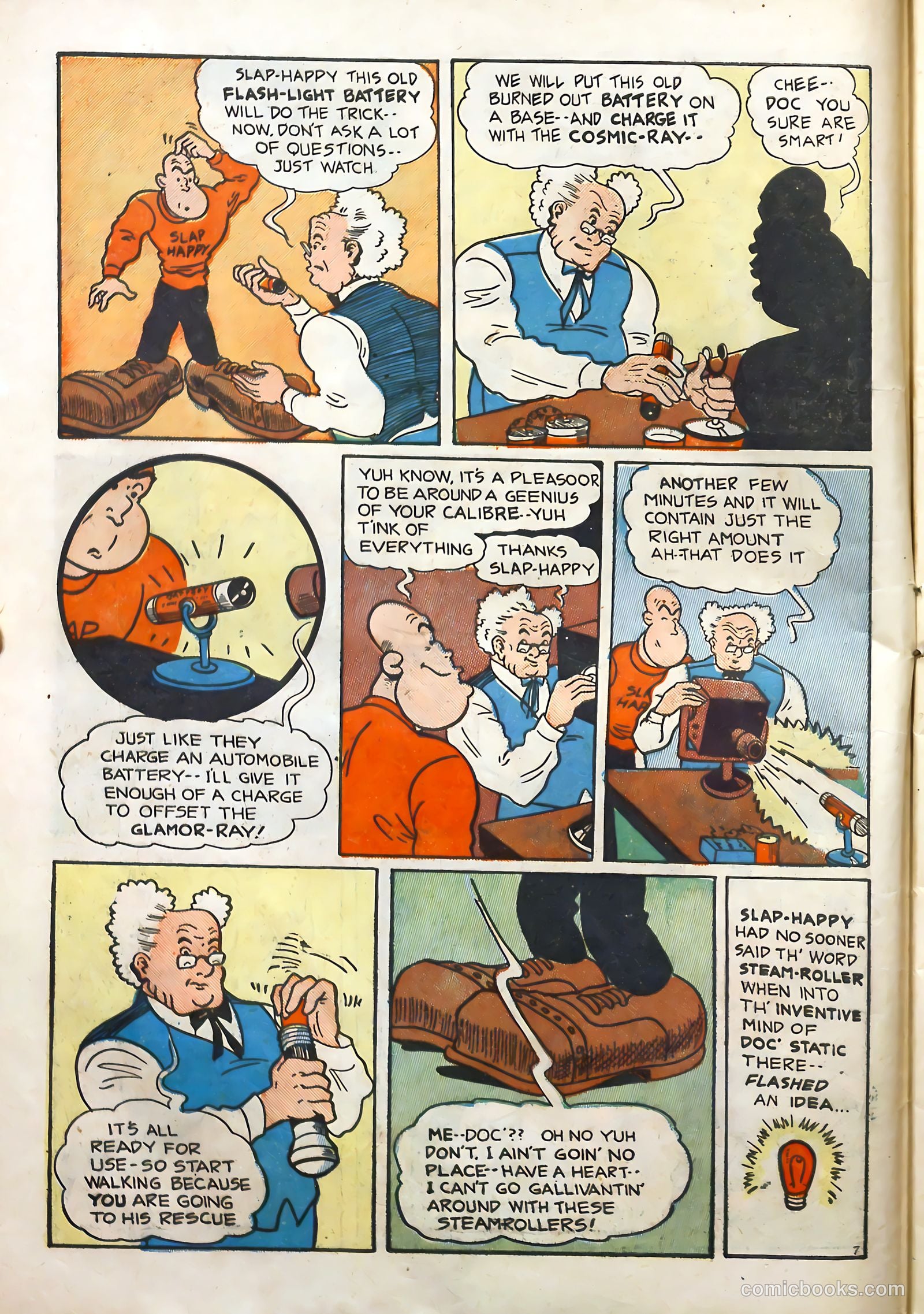 Columbia Comics #1 (1943) — page 18 of 60