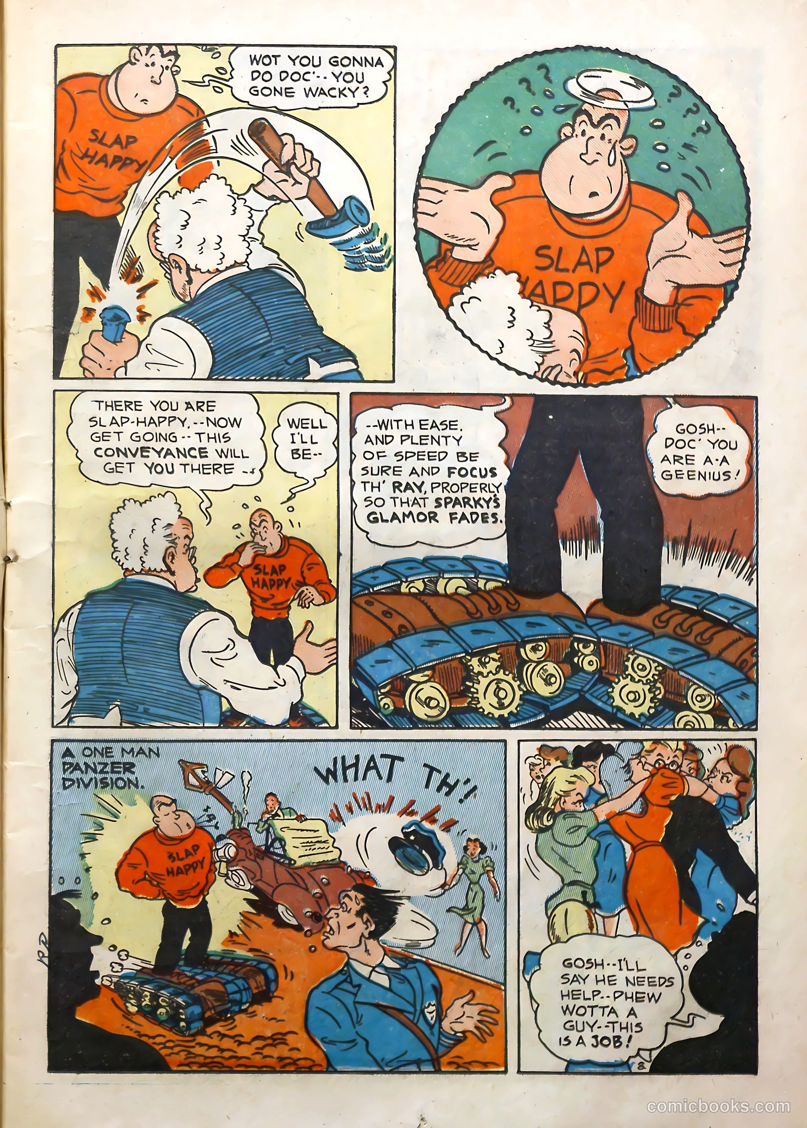 Columbia Comics #1 (1943) — page 19 of 60