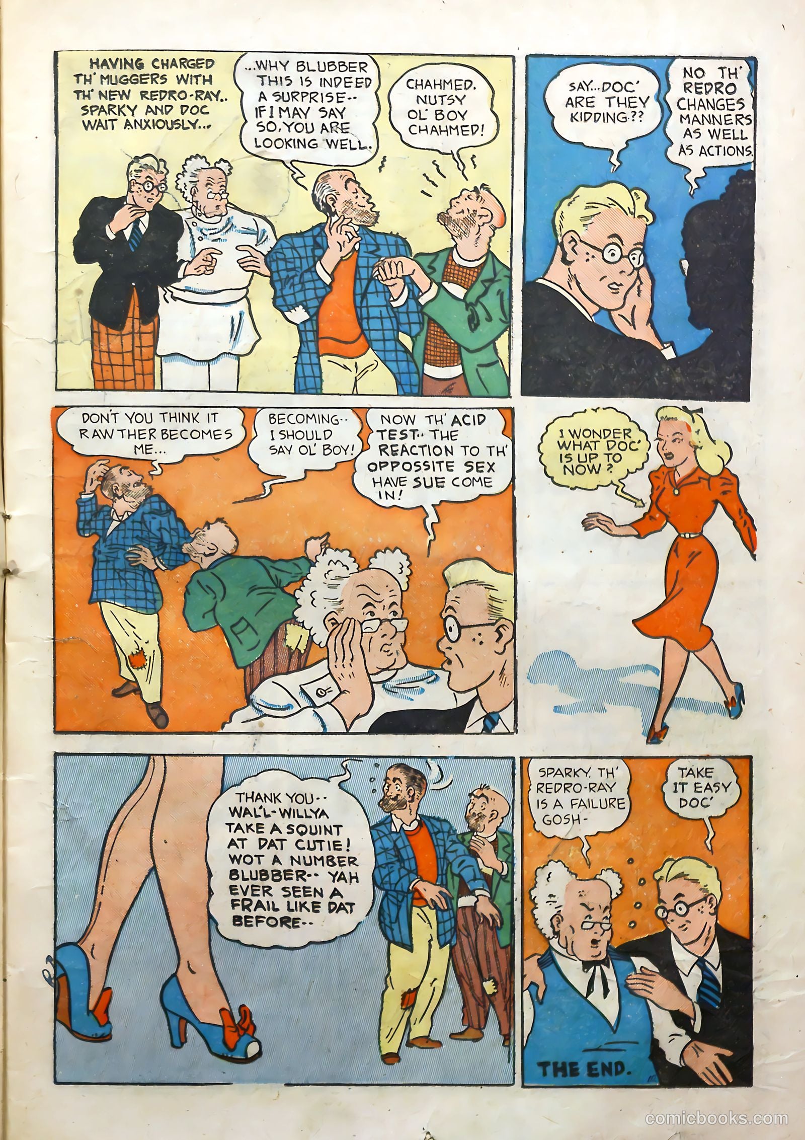 Columbia Comics #1 (1943) — page 21 of 60