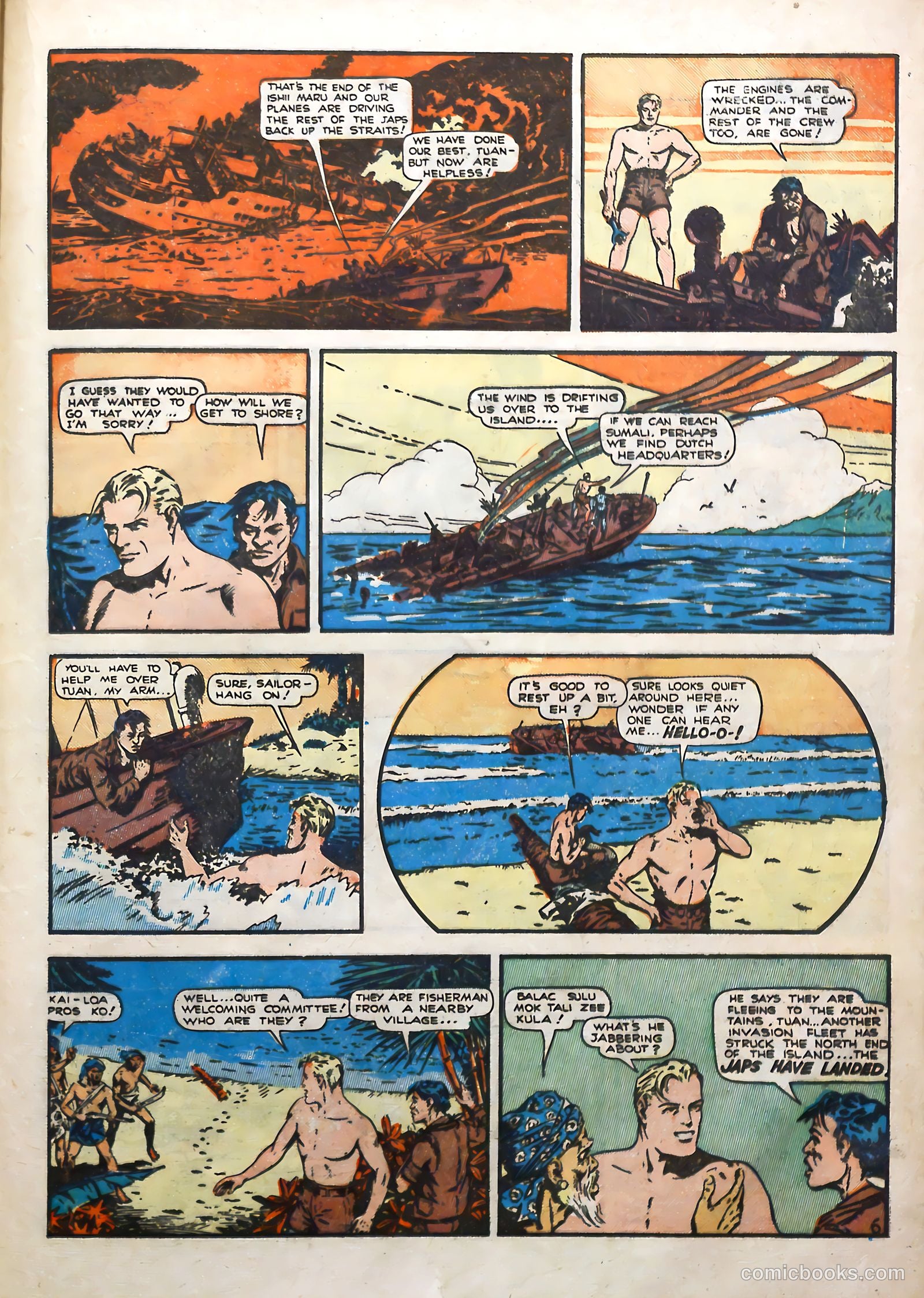 Columbia Comics #1 (1943) — page 39 of 60