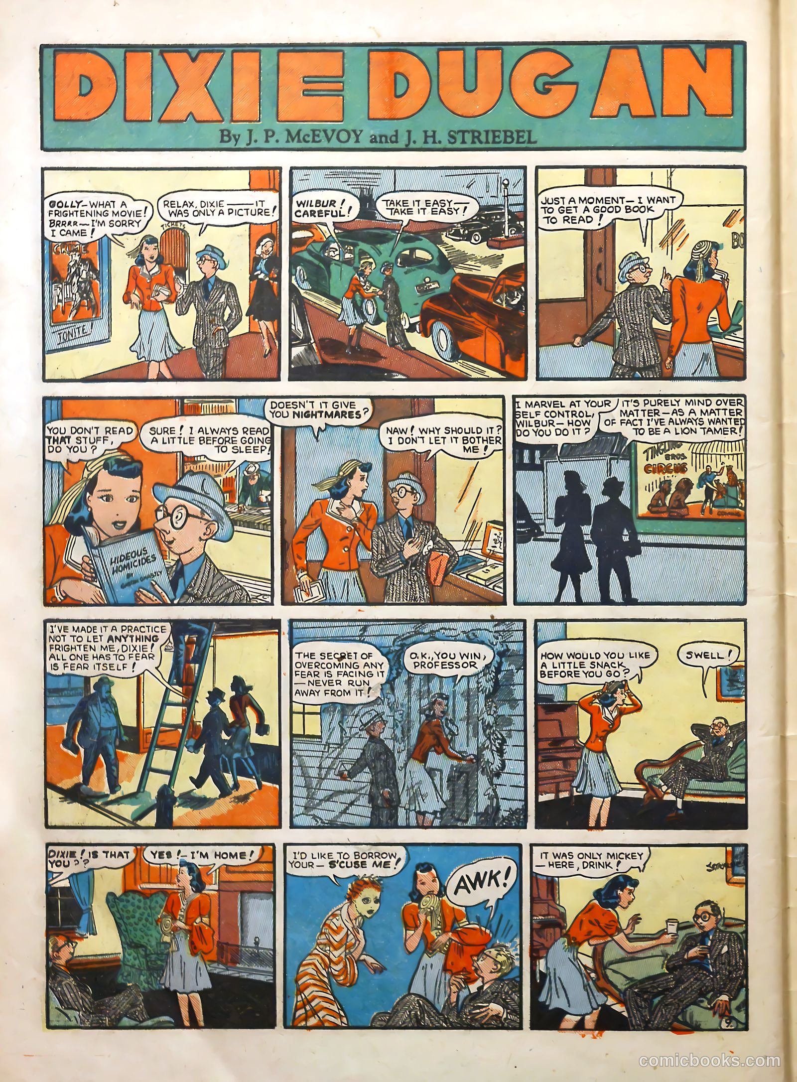 Columbia Comics #1 (1943) — page 52 of 60