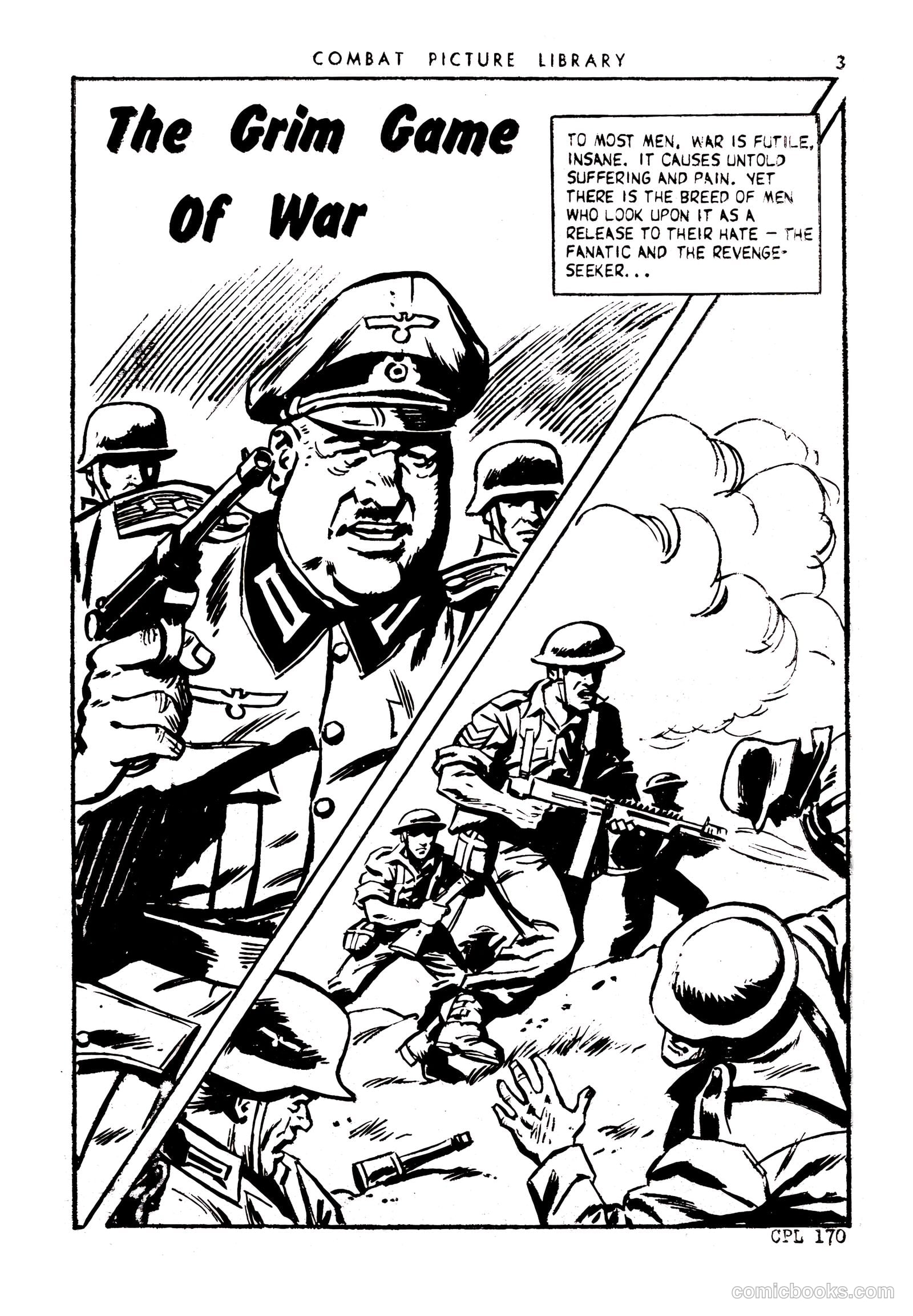 Combat Picture Library #170 (1963) — page 3 of 68