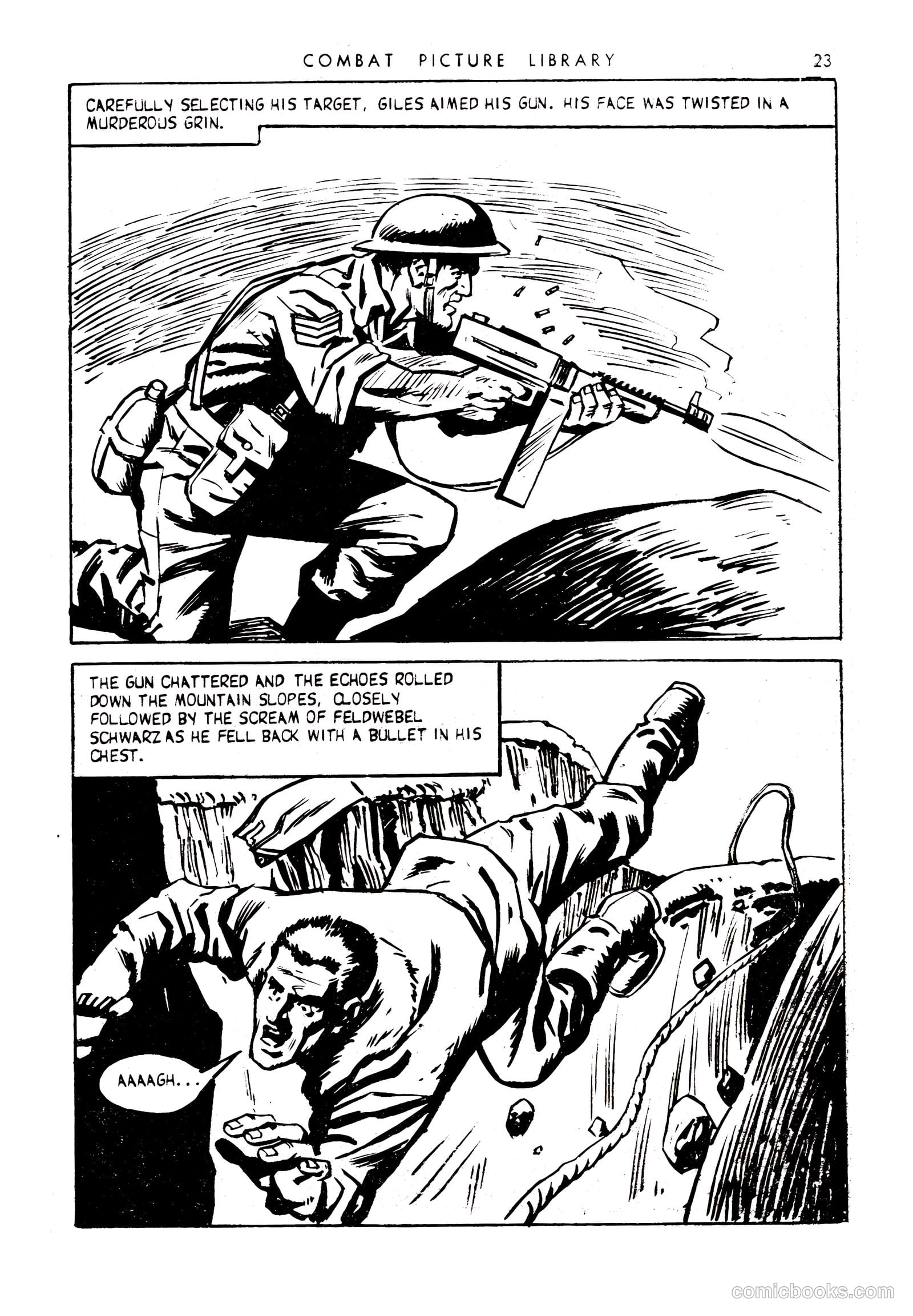Combat Picture Library #170 (1963) — page 23 of 68