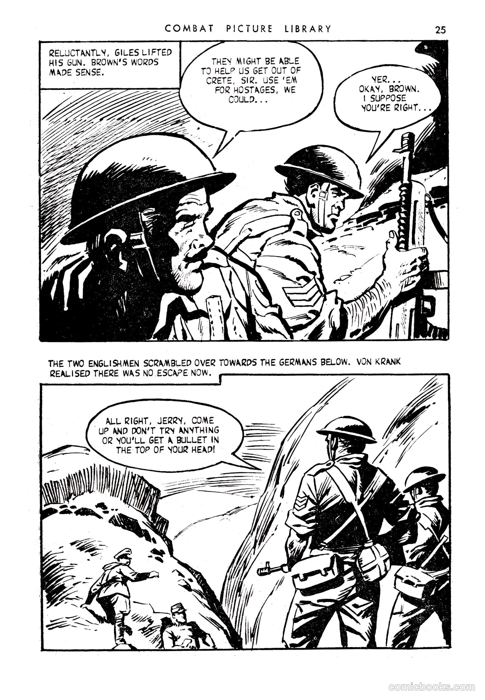 Combat Picture Library #170 (1963) — page 25 of 68