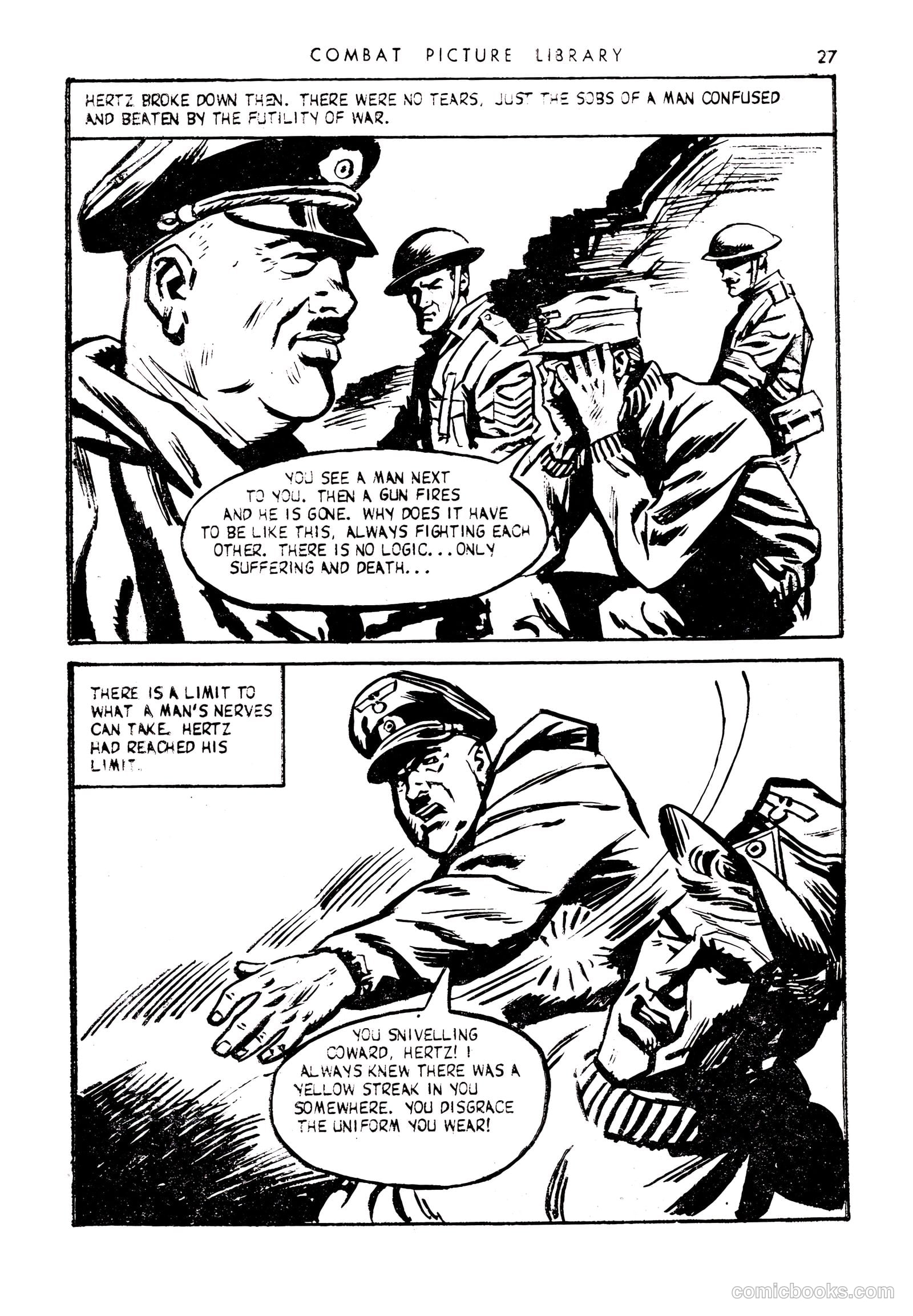 Combat Picture Library #170 (1963) — page 27 of 68