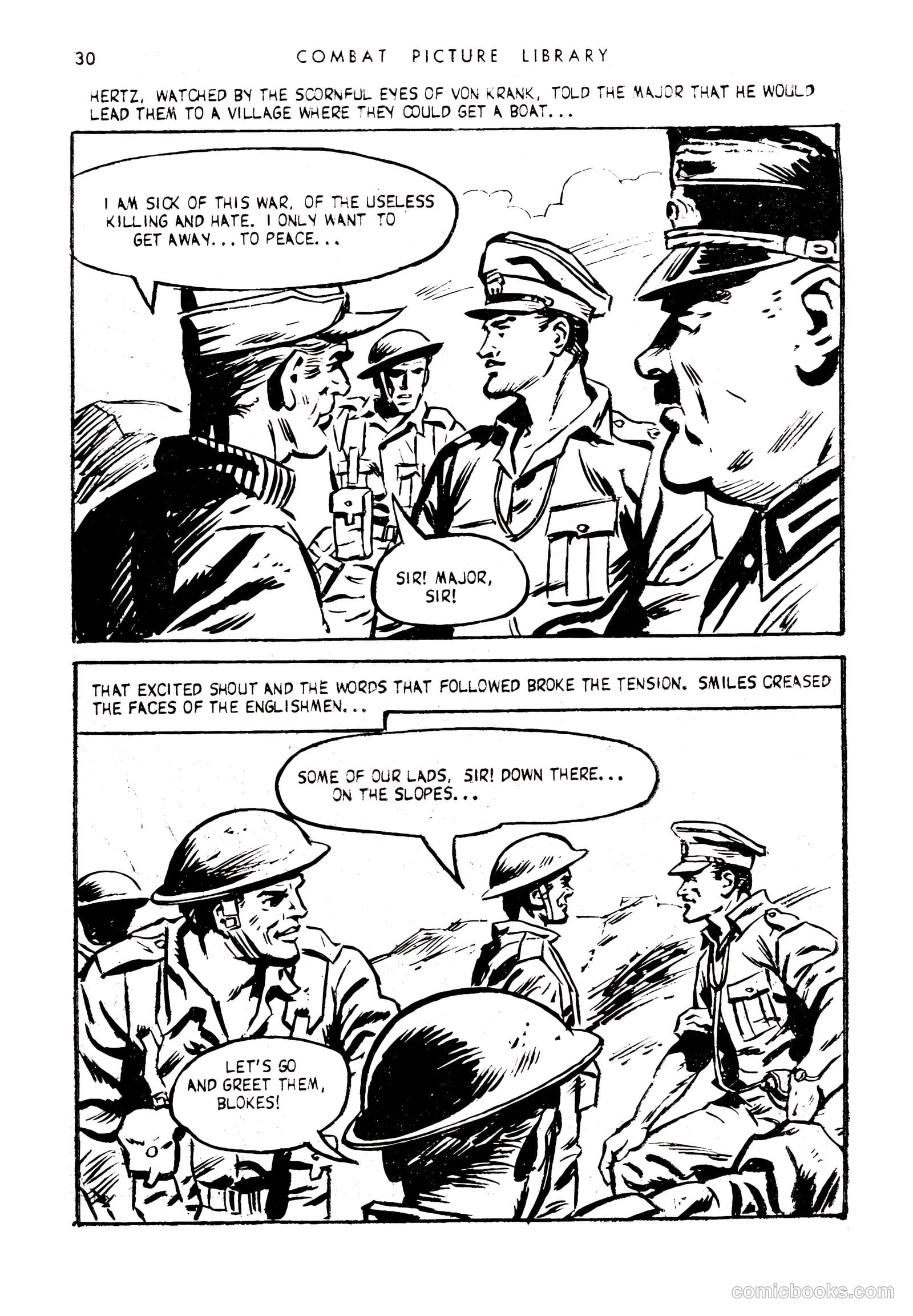 Combat Picture Library #170 (1963) — page 30 of 68