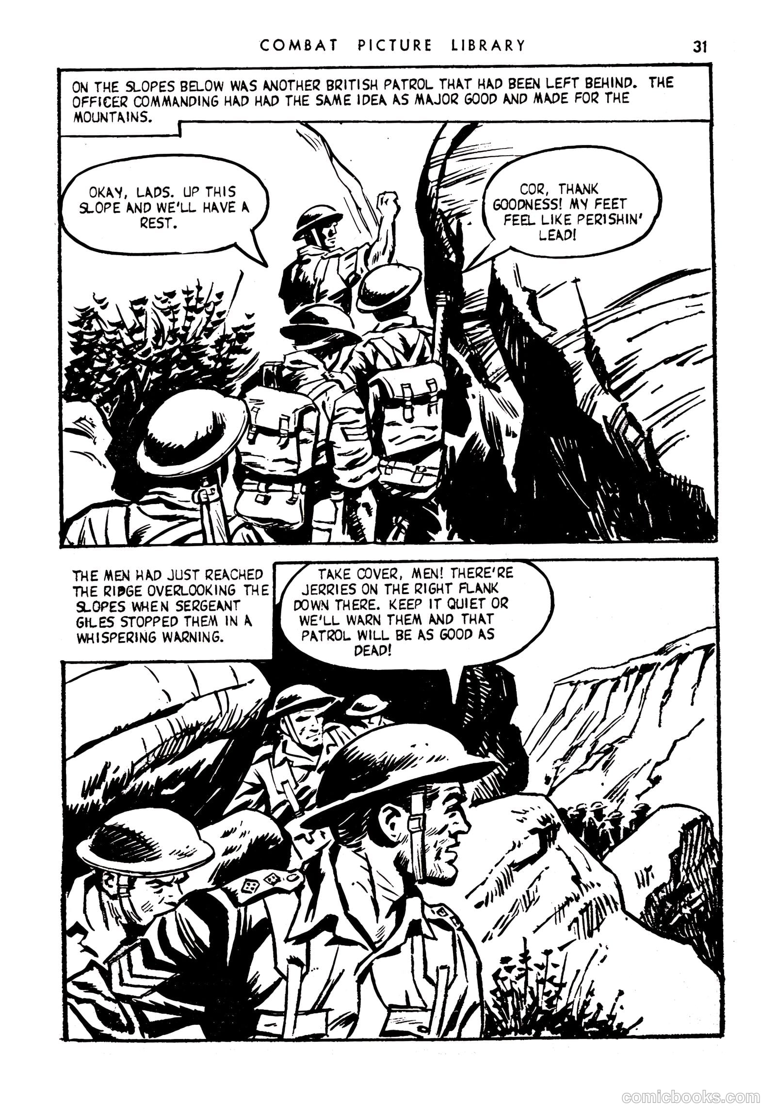 Combat Picture Library #170 (1963) — page 31 of 68