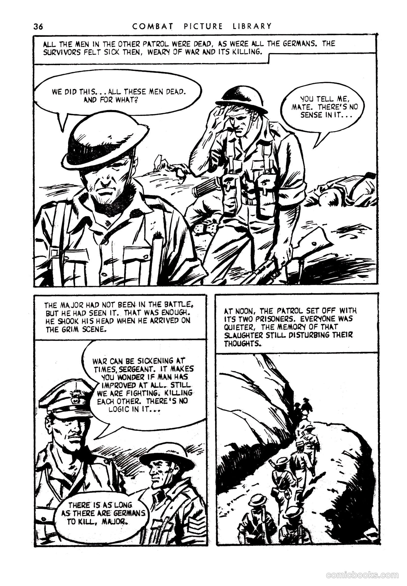 Combat Picture Library #170 (1963) — page 36 of 68