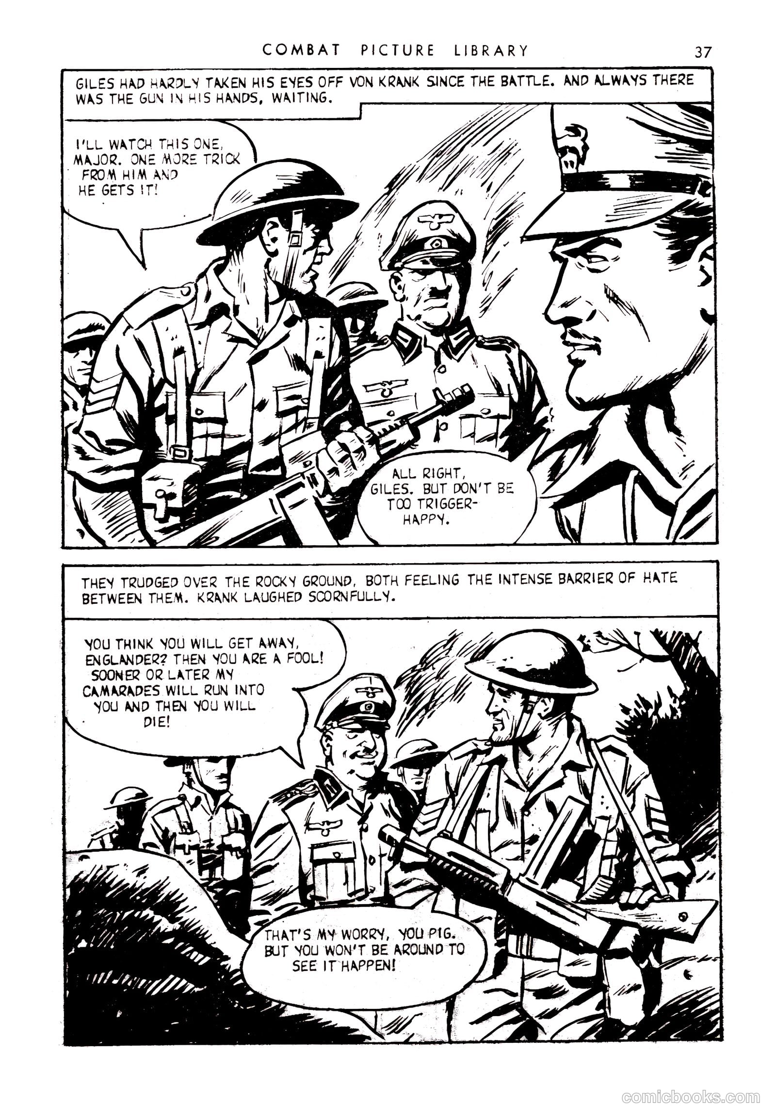 Combat Picture Library #170 (1963) — page 37 of 68
