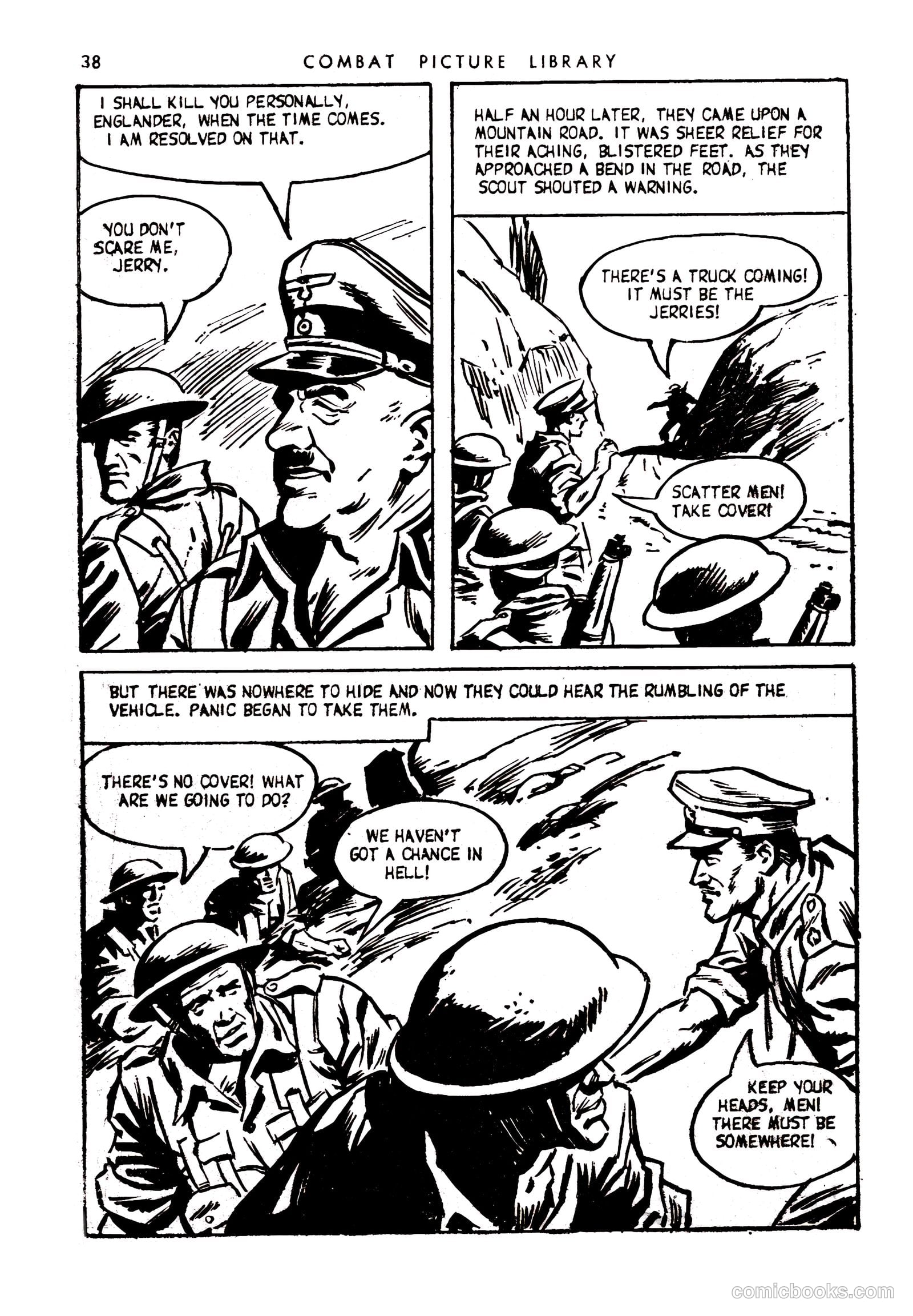 Combat Picture Library #170 (1963) — page 38 of 68
