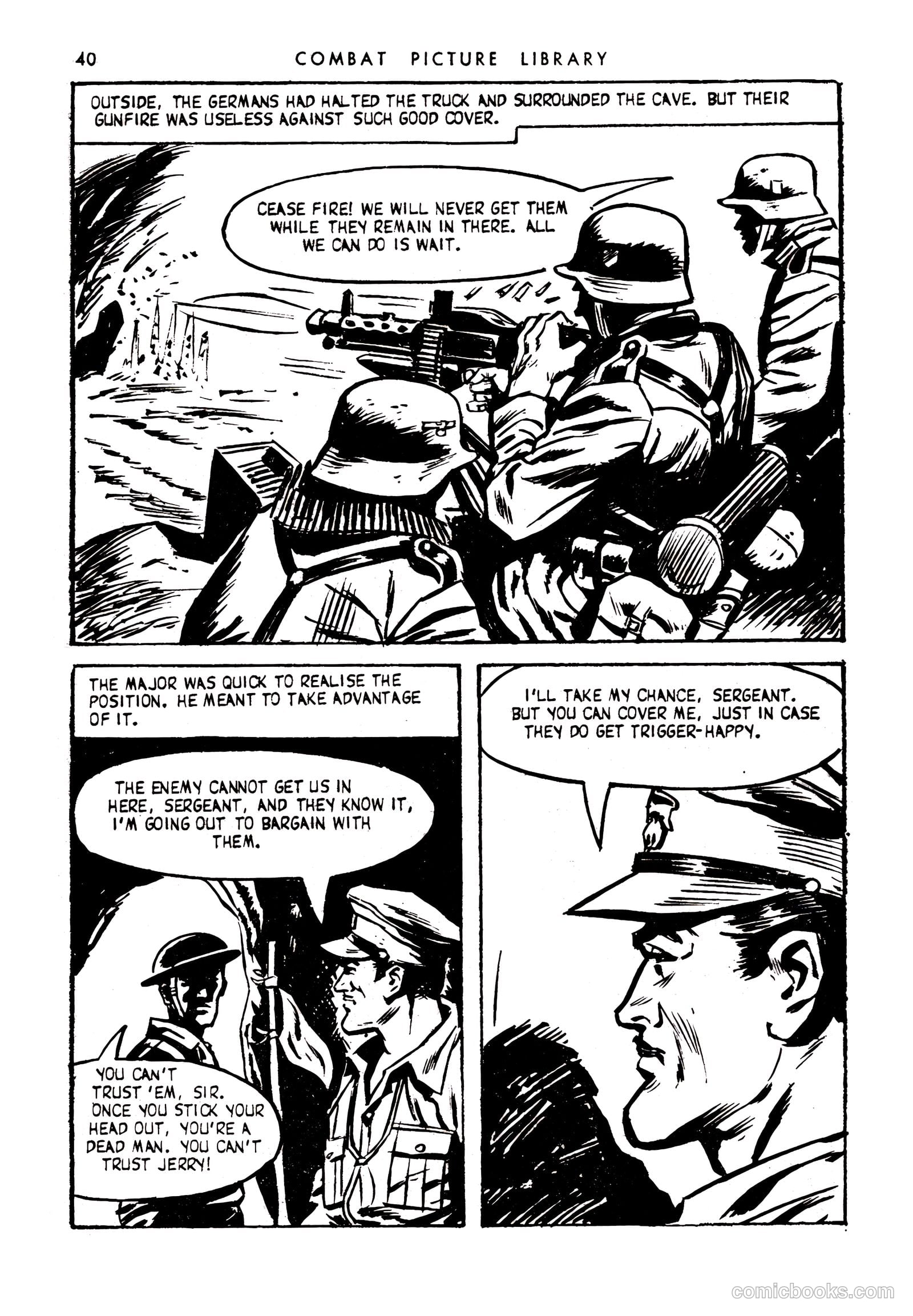 Combat Picture Library #170 (1963) — page 40 of 68