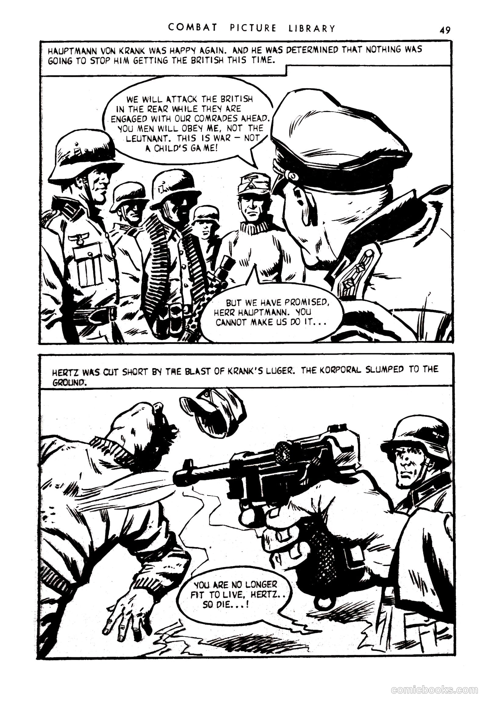 Combat Picture Library #170 (1963) — page 49 of 68