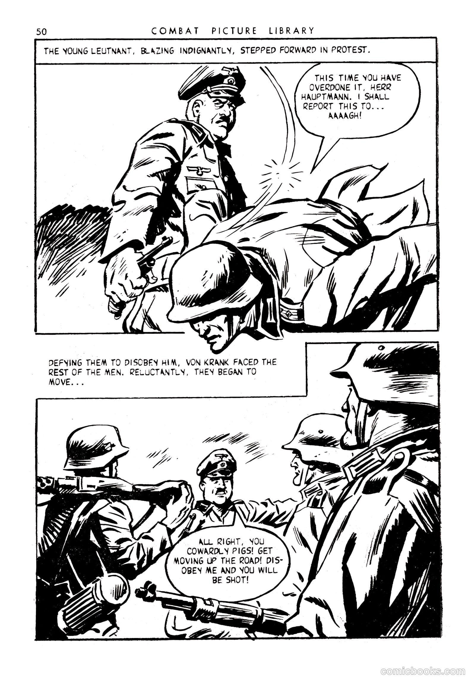 Combat Picture Library #170 (1963) — page 50 of 68