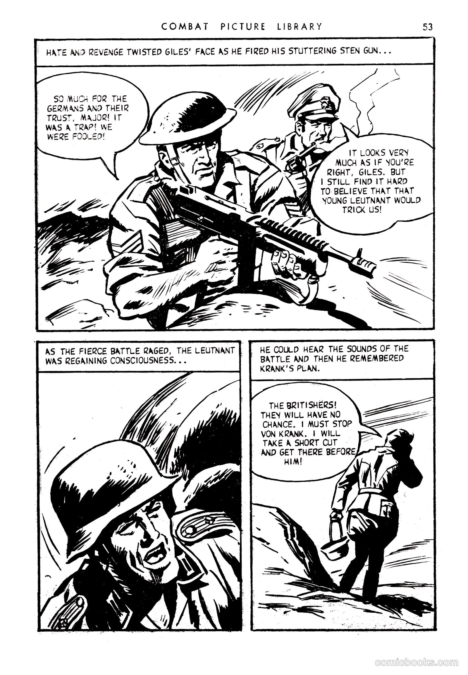 Combat Picture Library #170 (1963) — page 53 of 68