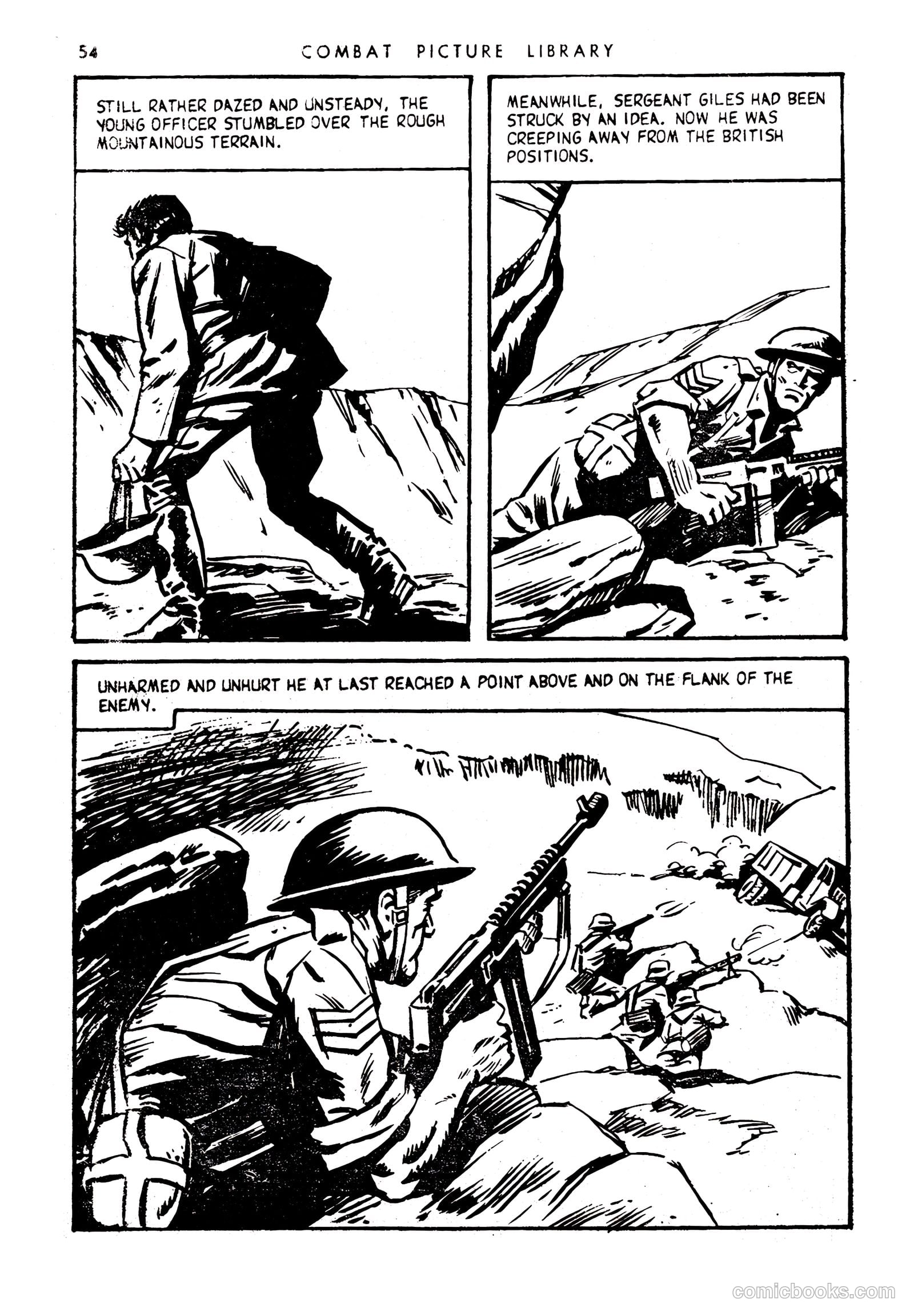 Combat Picture Library #170 (1963) — page 54 of 68