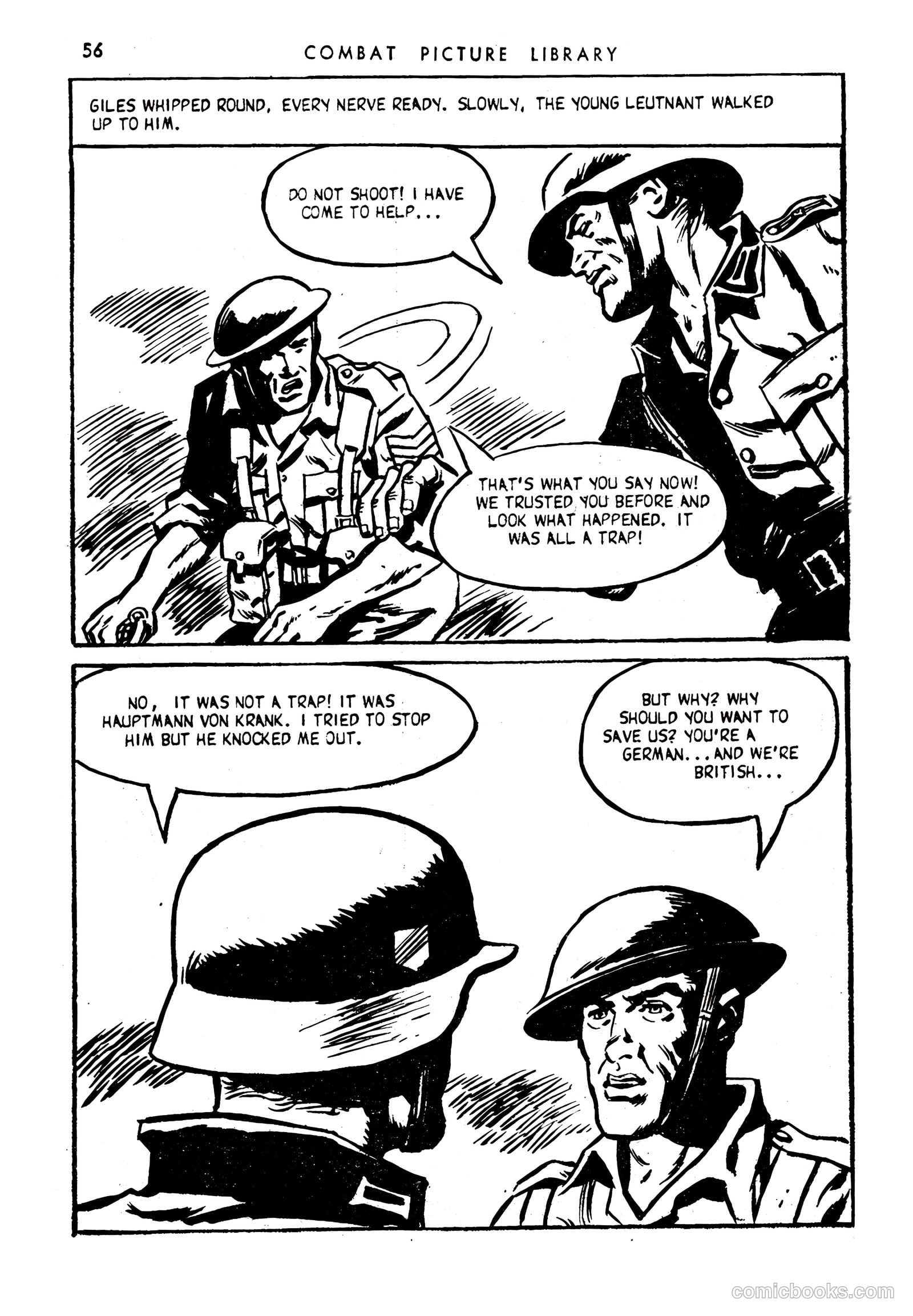 Combat Picture Library #170 (1963) — page 56 of 68
