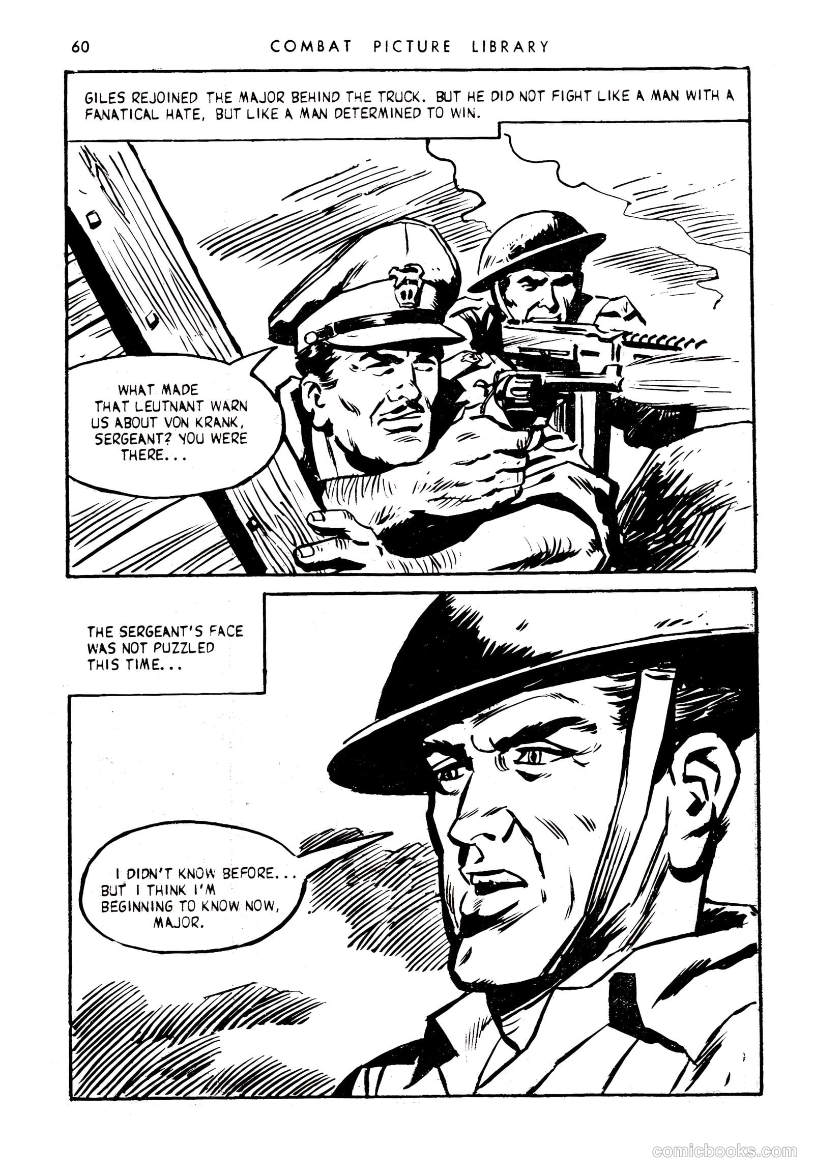 Combat Picture Library #170 (1963) — page 60 of 68