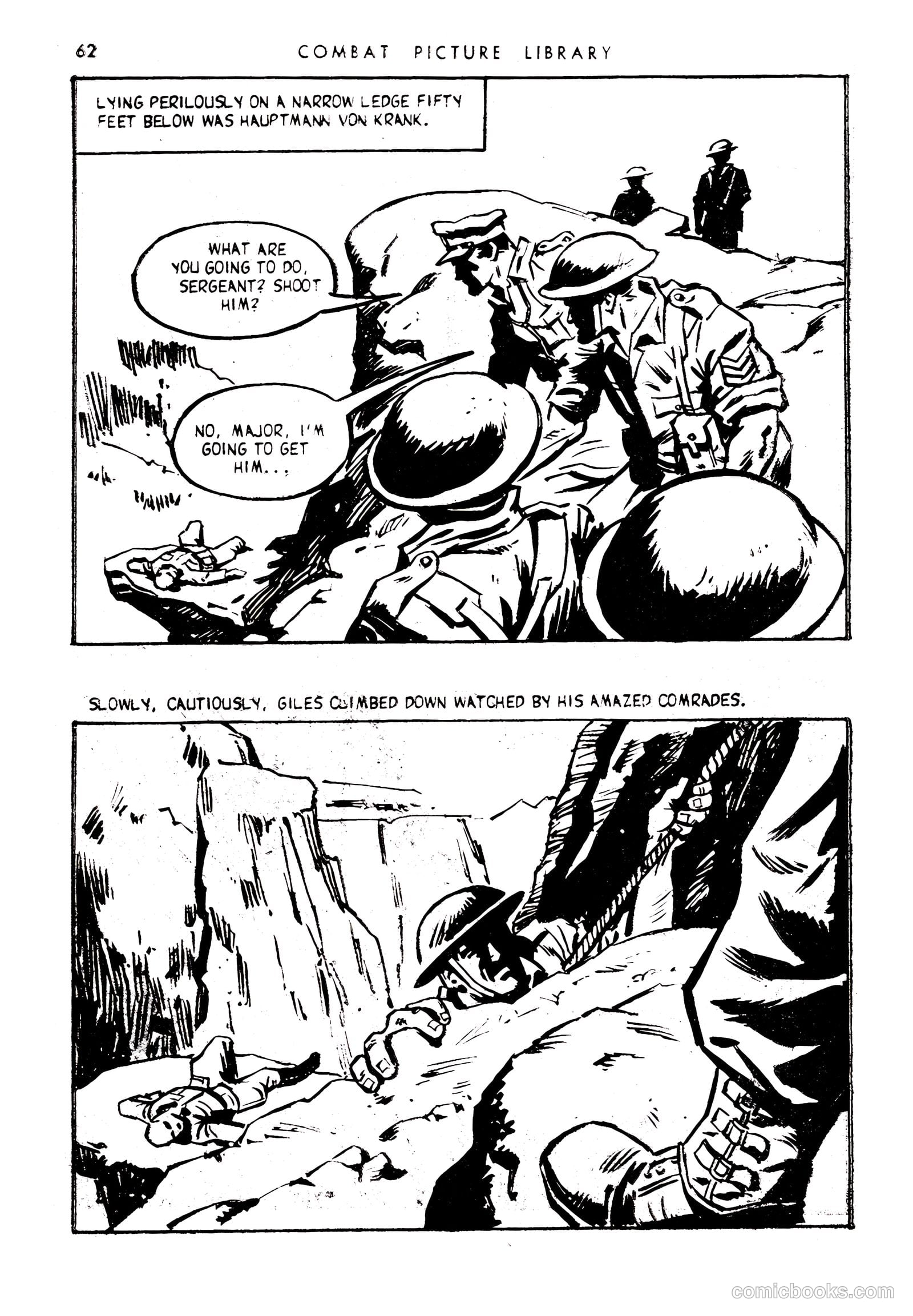 Combat Picture Library #170 (1963) — page 62 of 68