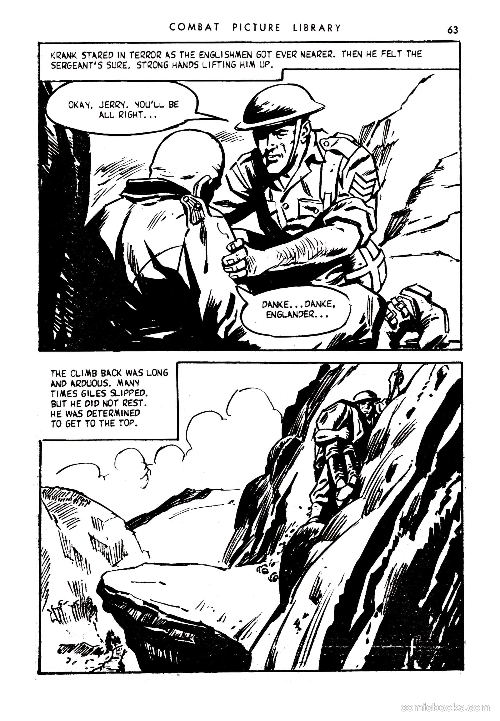 Combat Picture Library #170 (1963) — page 63 of 68