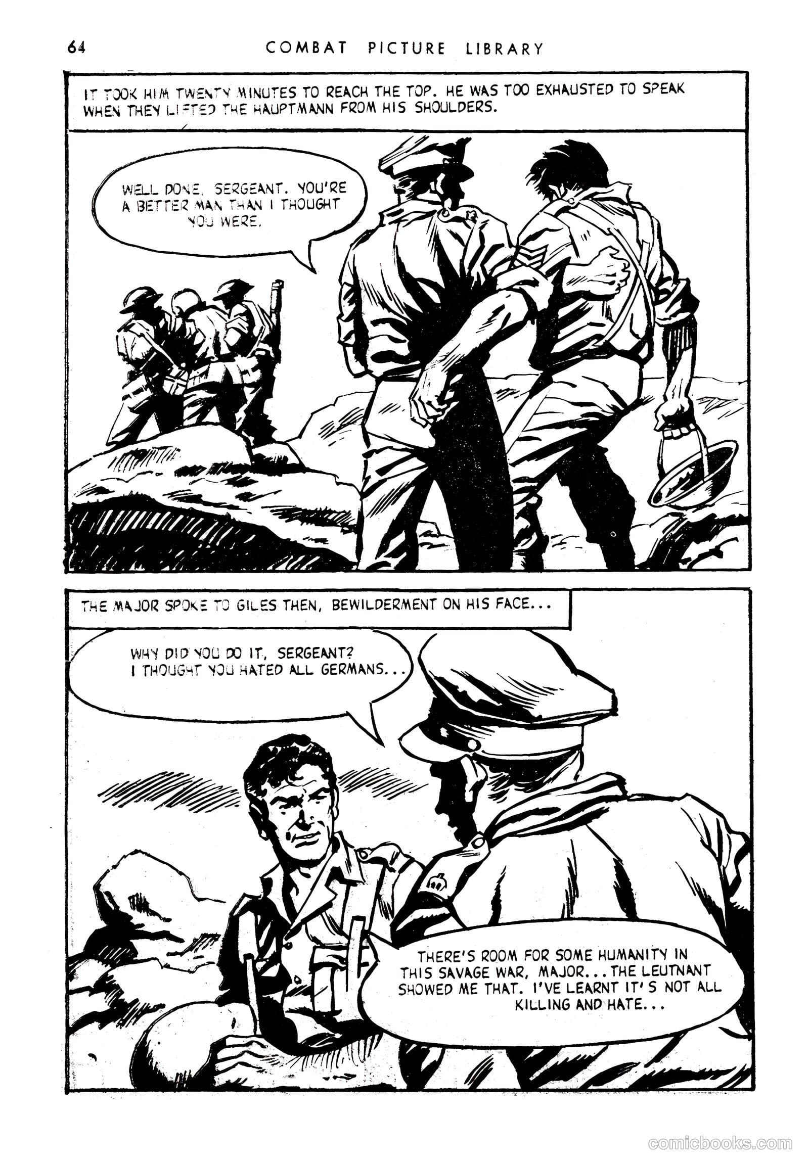 Combat Picture Library #170 (1963) — page 64 of 68