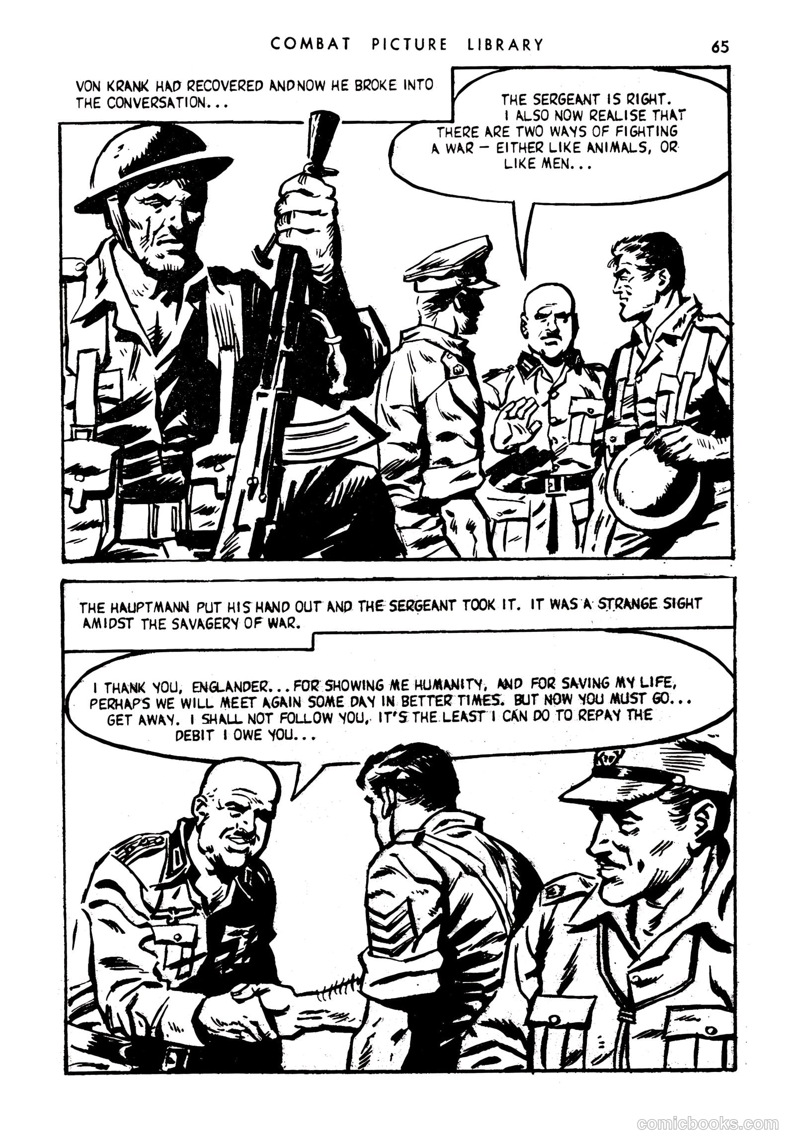 Combat Picture Library #170 (1963) — page 65 of 68