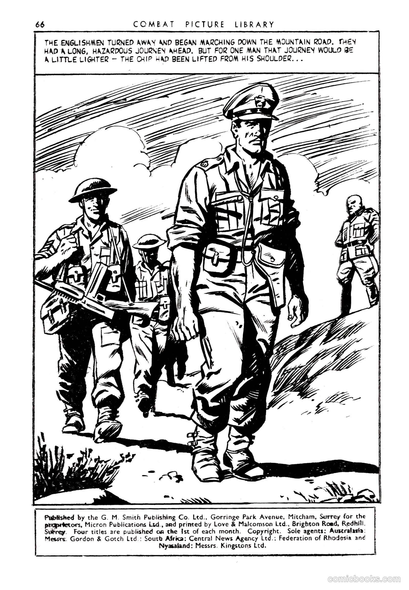 Combat Picture Library #170 (1963) — page 66 of 68