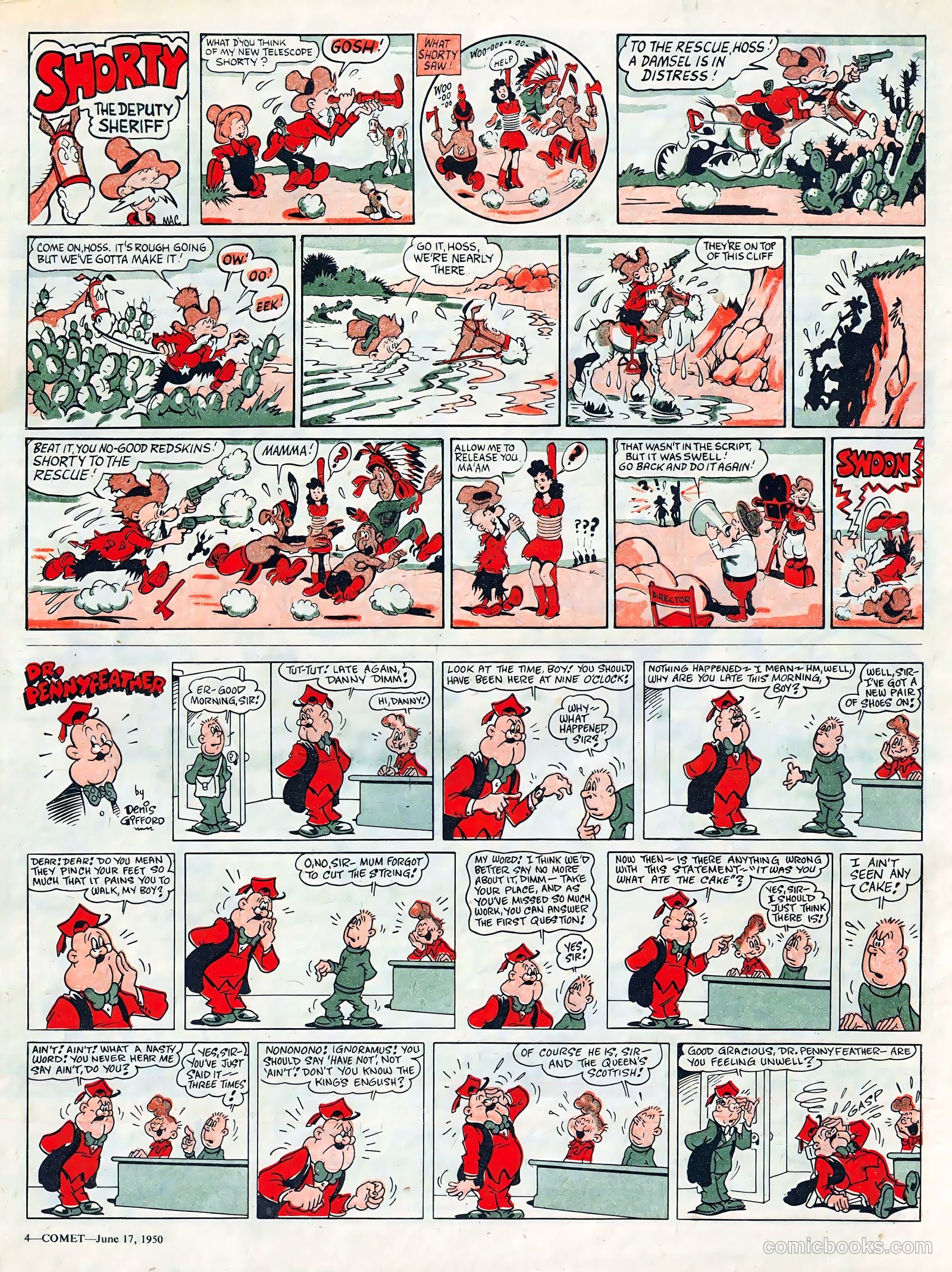 Comet #100 (1950) — page 4 of 8